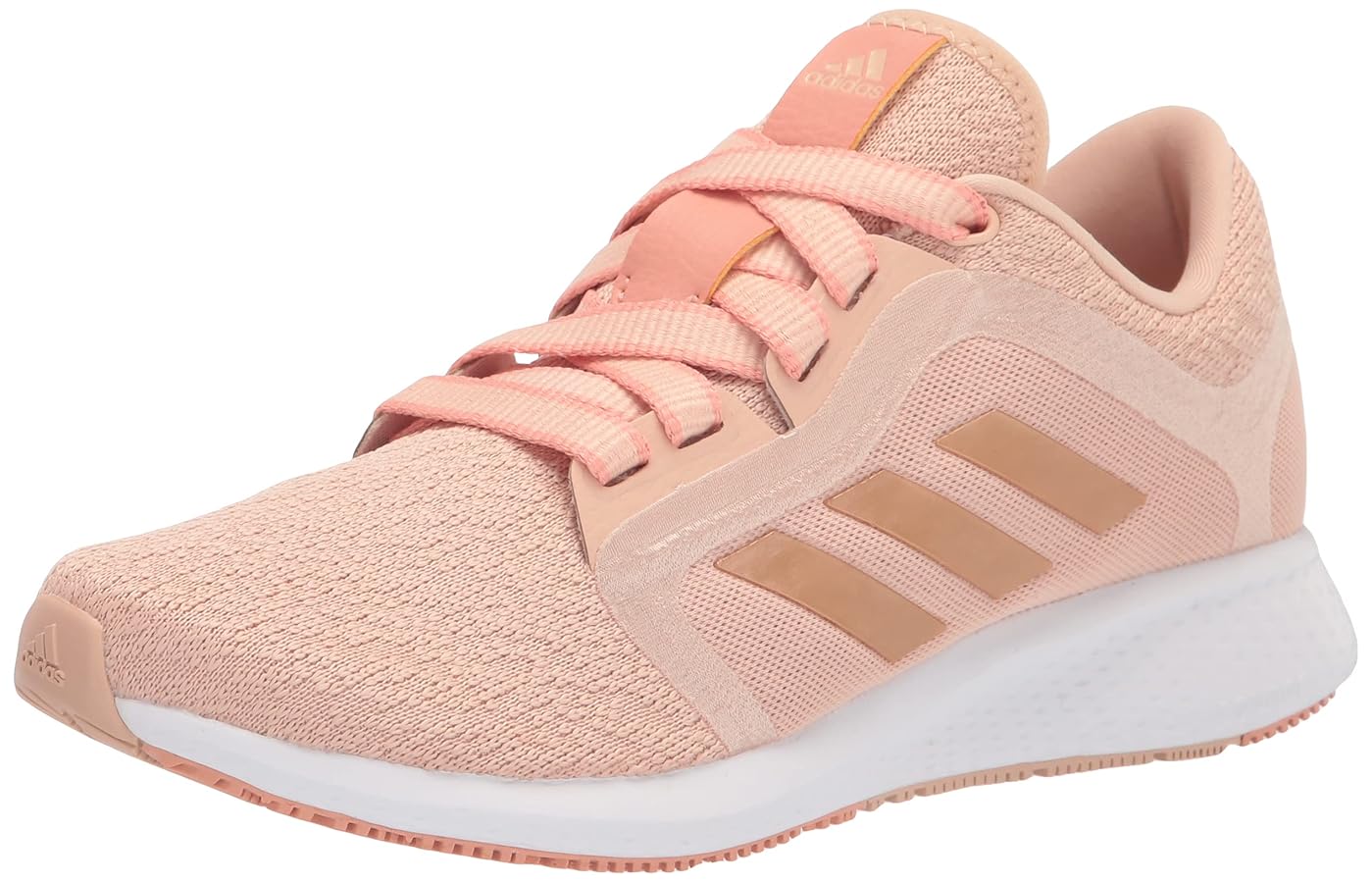 Amazon.com | adidas Women's Edge Lux 4 Running Shoe, Halo Blush/Copper  Metallic/White, 8 | Road Running
