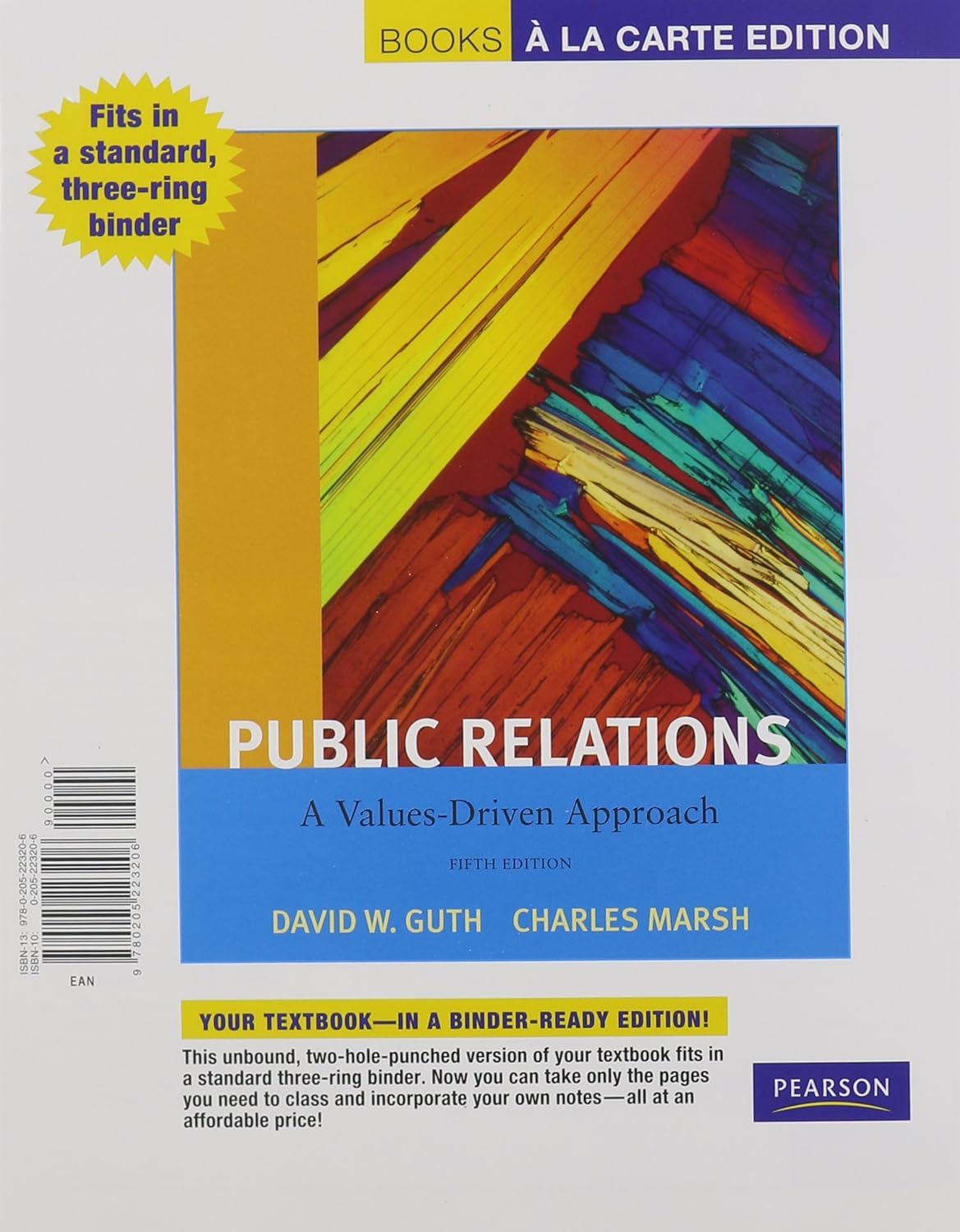 Public Relations: A Values-Driven Approach, Books a la Carte Edition ...