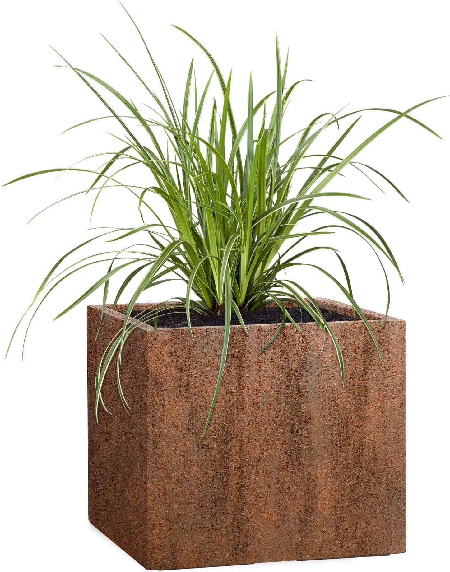 Idea-station Vaso Per Piante In Plastica [3 X 14 C] - Antracite - Vasi - Foto 5