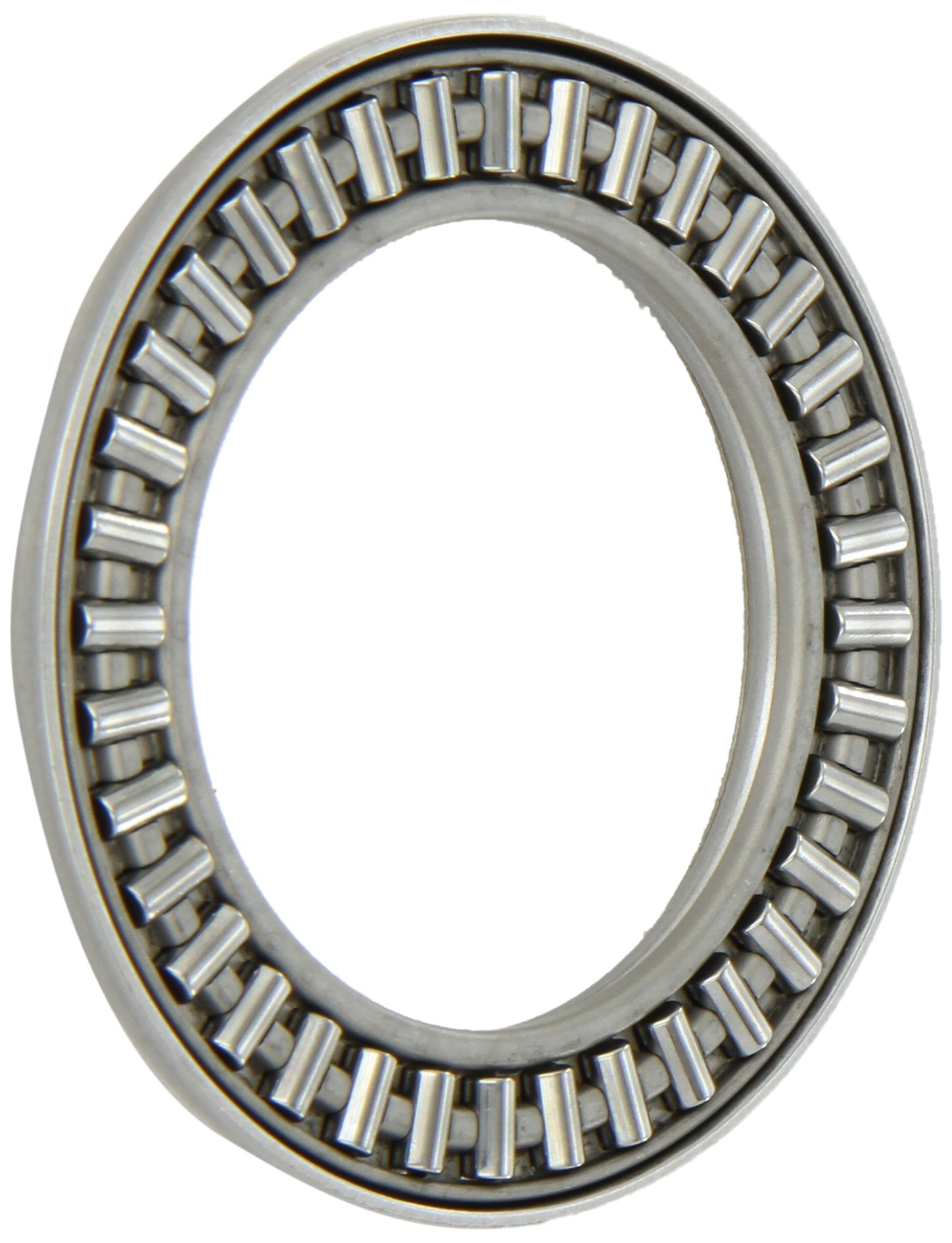 INA AXW45 Piloted Thrust Bearing, Steel Cage, Open End, Metric, 45mm ID, 68mm OD, 4.200mm Width, 5000rpm Maximum Rotational Speed, 29lbf Static Load Capacity, 6.70lbf Dynamic Load Capacity