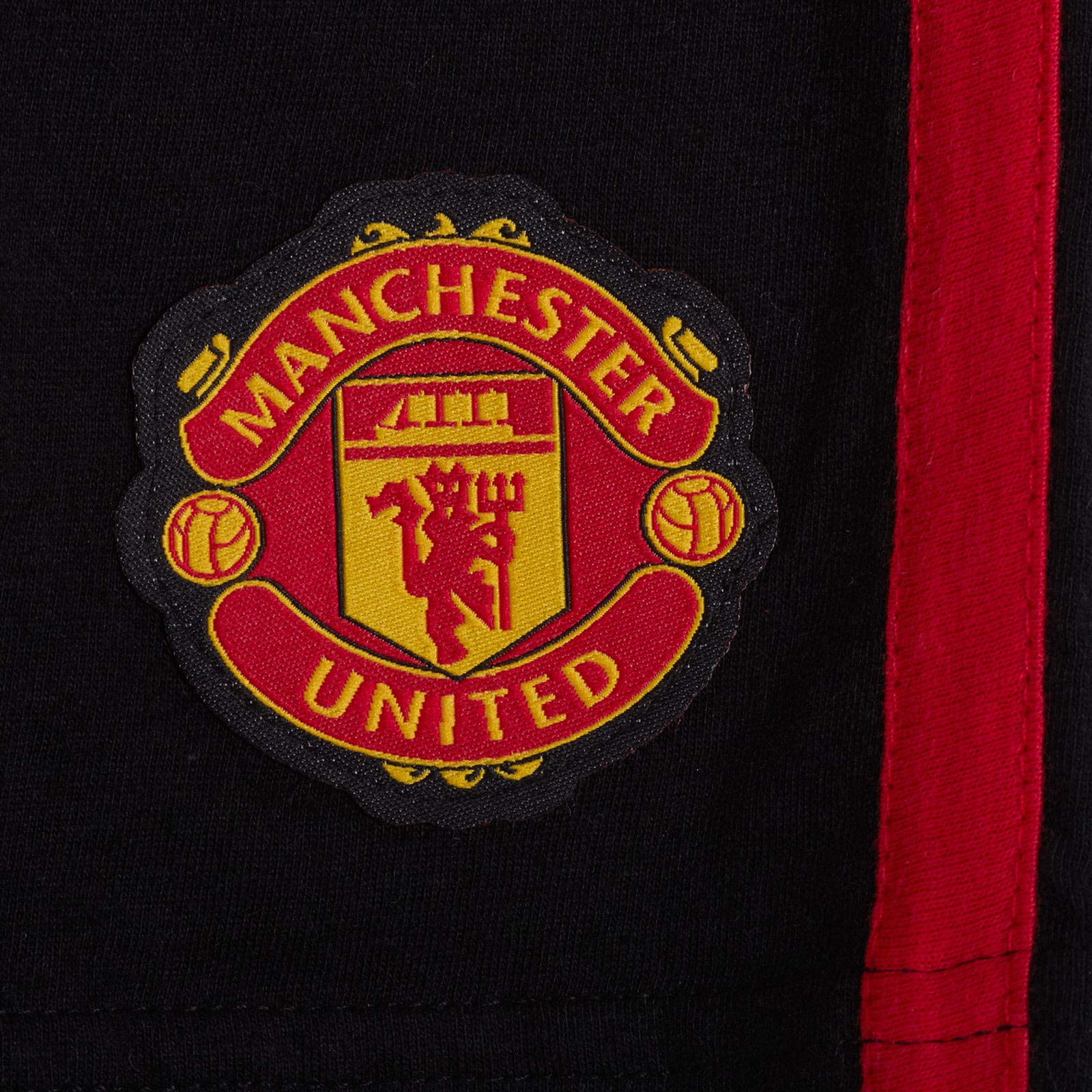 Dziecięca krótka piżama Manchester United FC dla chłopców Premiership zestaw klubów piłkarskich szorty + zestaw koszulek