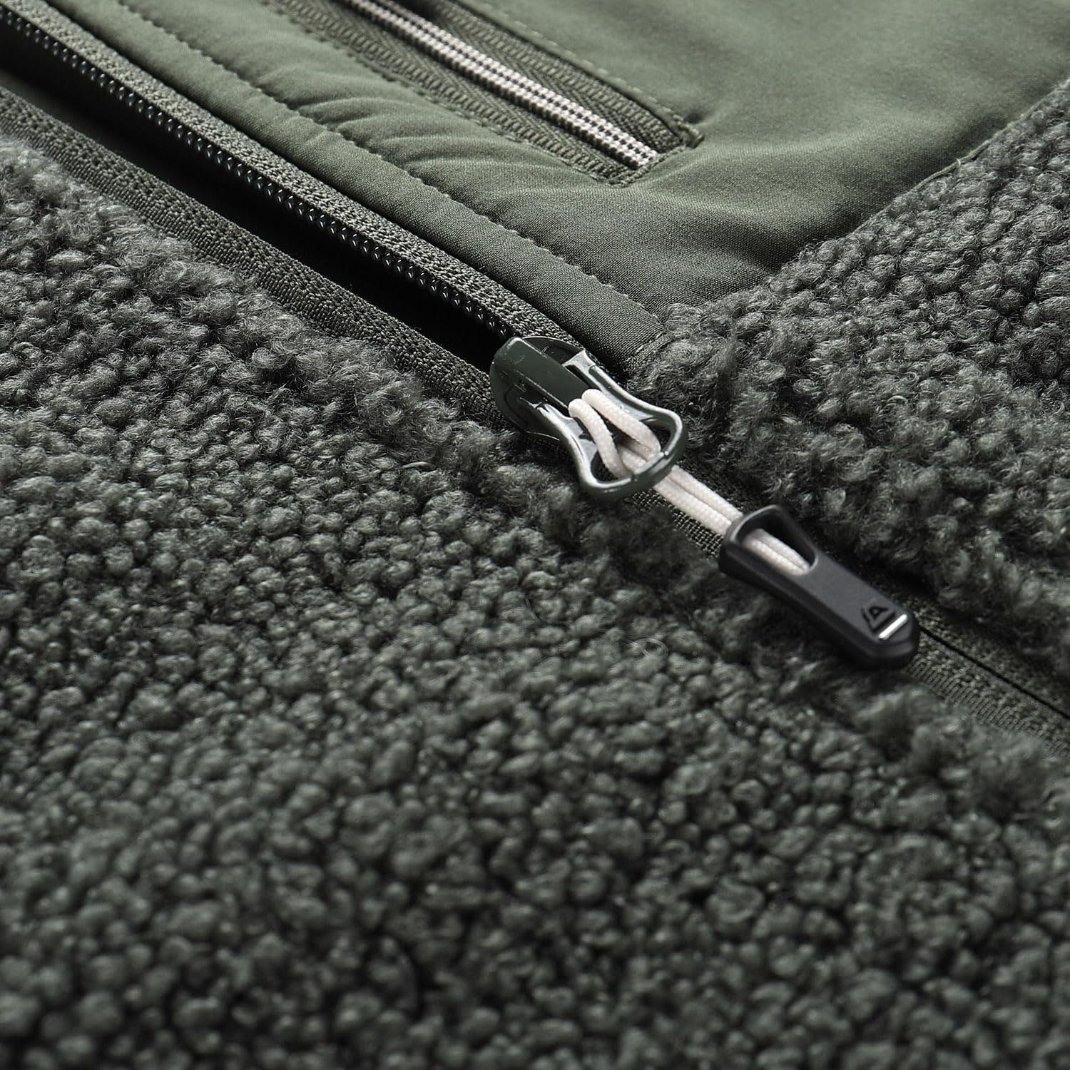 Alpine Pro OFES - Gilet trapuntato, da uomo, con imbottitura termica, per attività all'aperto, da trekking, leggero, caldo e traspirante, verde - L