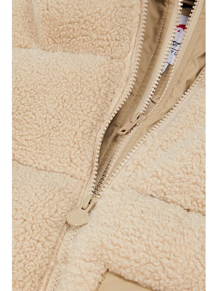 Beige Appaman Teddy Puffer Coat (Toddler/Little Kid/Big Kid)