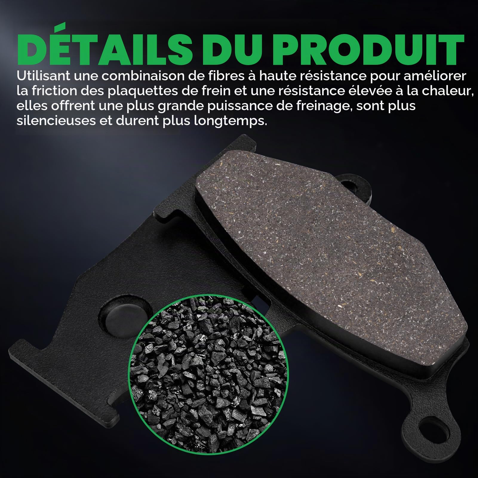 Plaquettes de Frein Avant et Arrière pour Suzuki GSR 600 K6 K7 K8 2006-2010 GSR 400 K6 2006