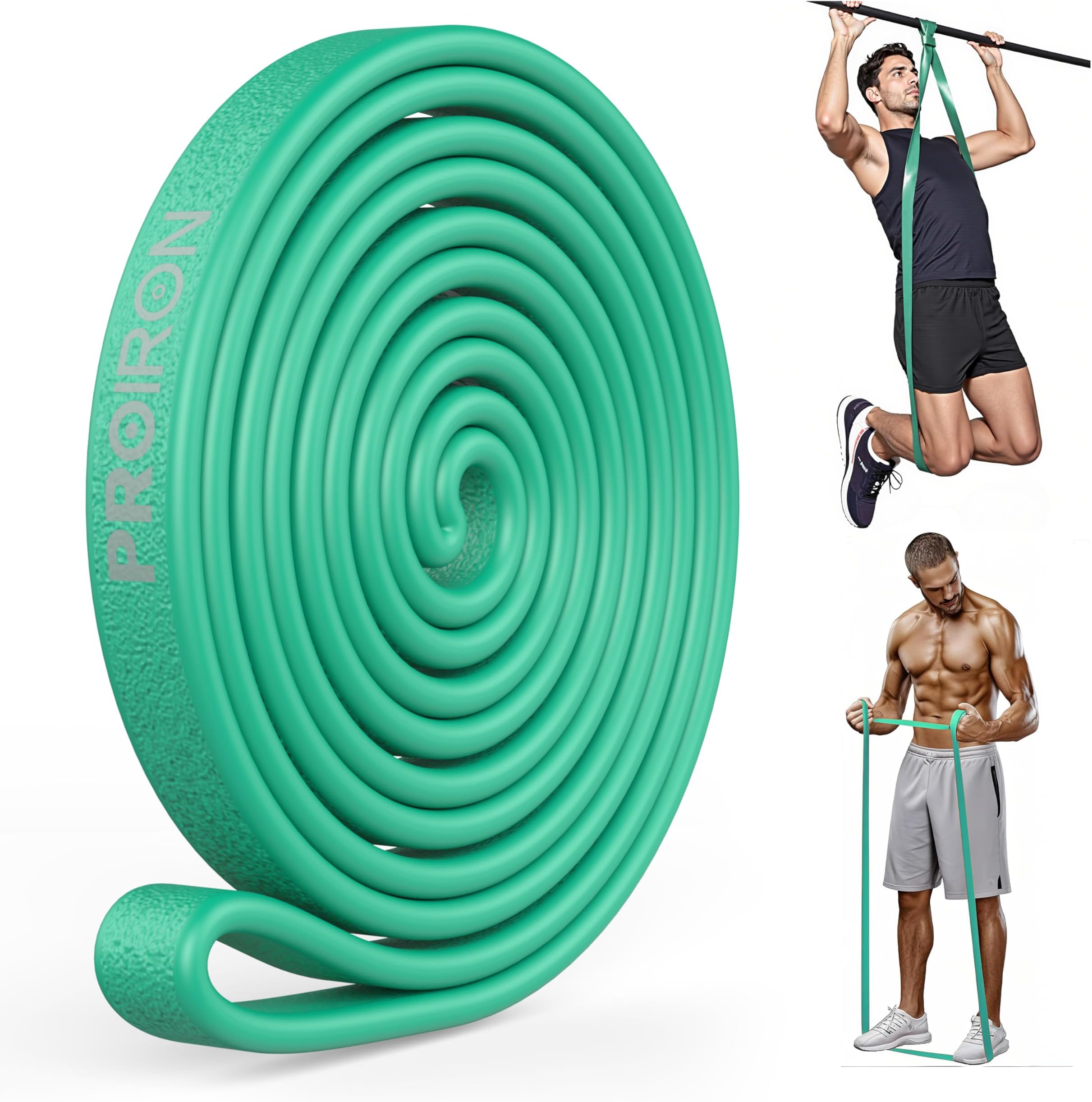 PROIRON Ultra Comfortable Resistance Bands/Pull Up Bands, Super Stretch Loop Band Non Slip for Men Women Muscle Strength Training, Assist Pull Ups, Gym Fitness Exercise, Physio -2080mm Long