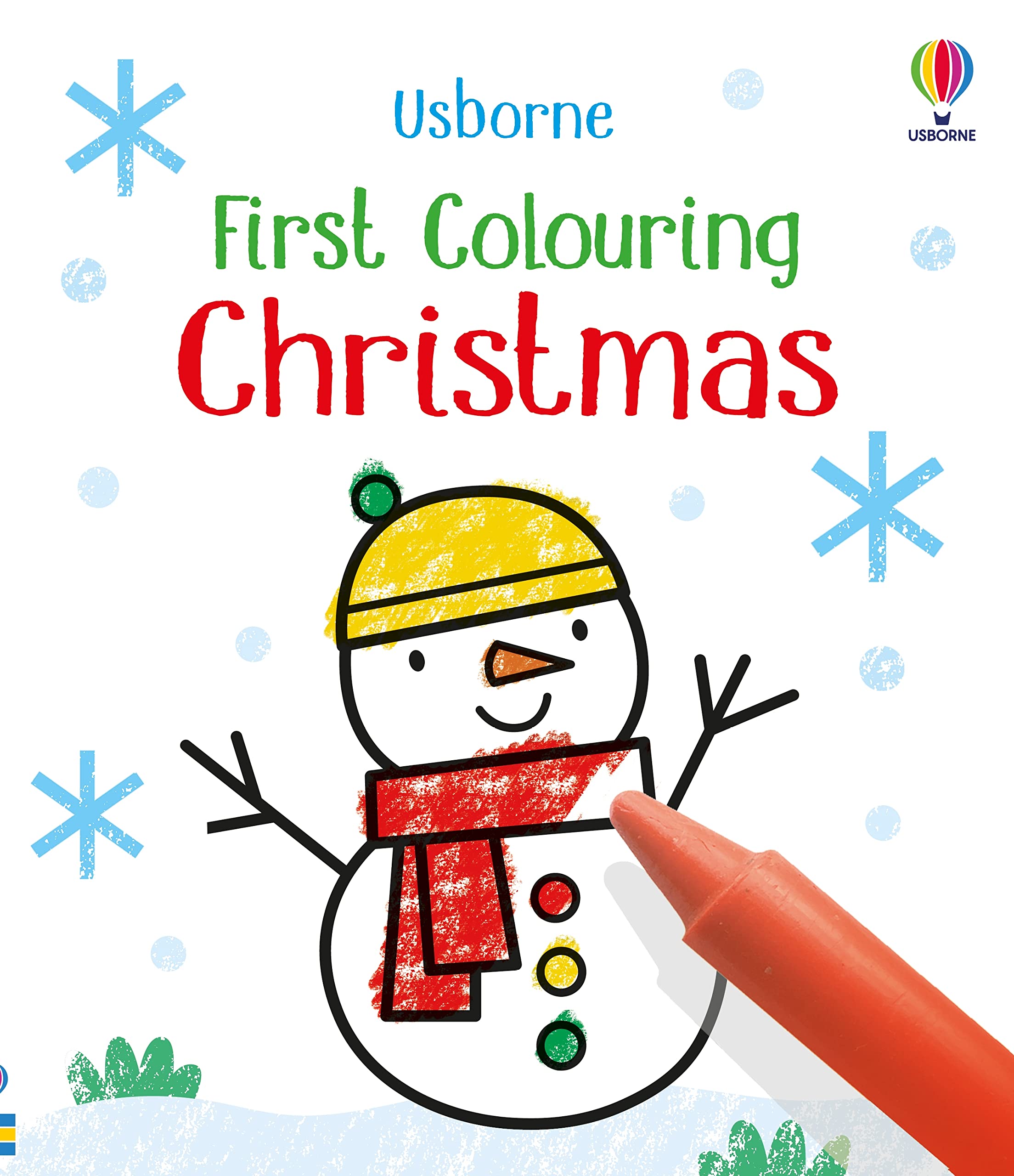 Usborne GB First Colouring Christmas