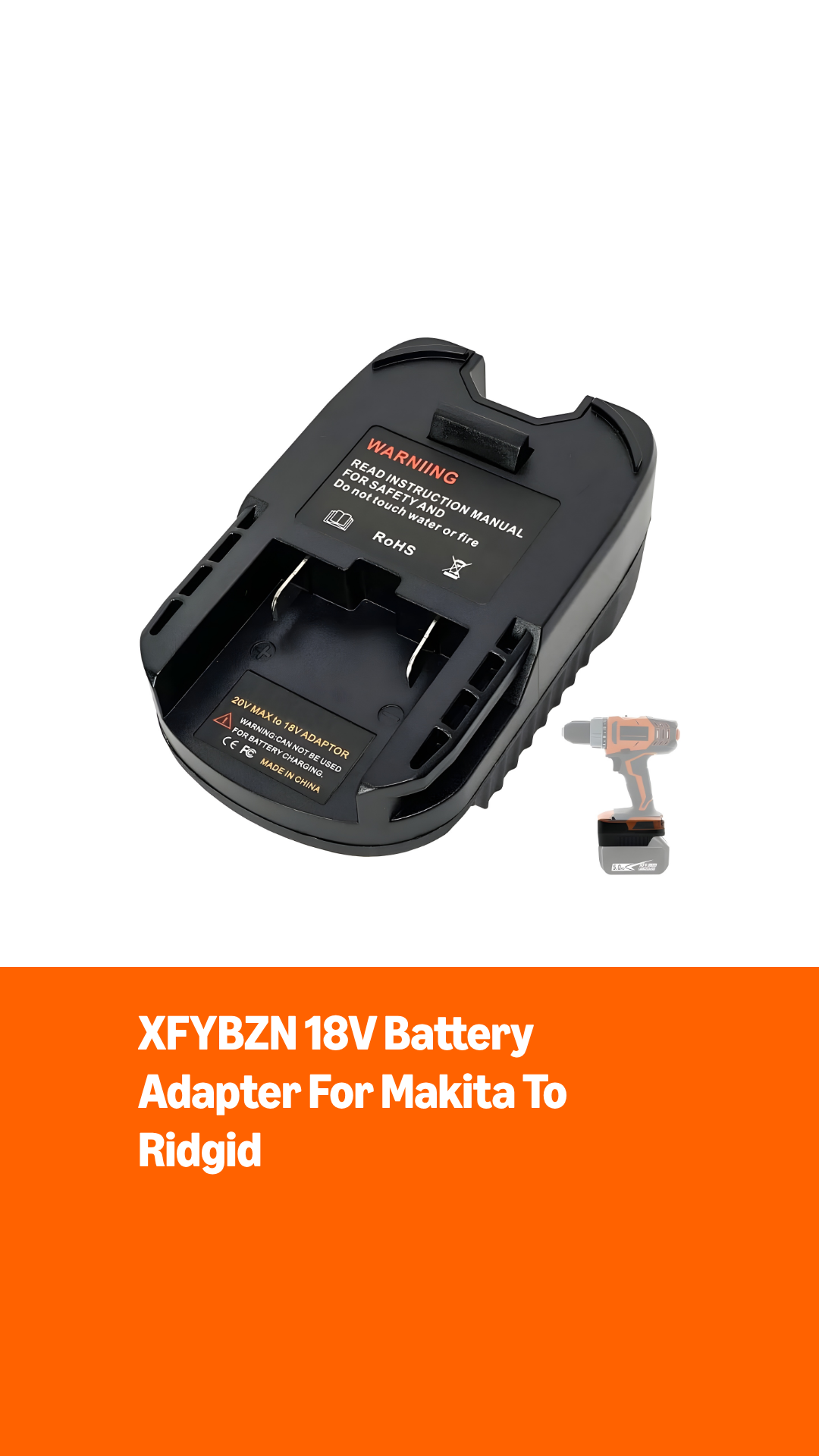 Amazon.com: XFYBZN Battery Adapter for Makita to Ridgid AEG 18V