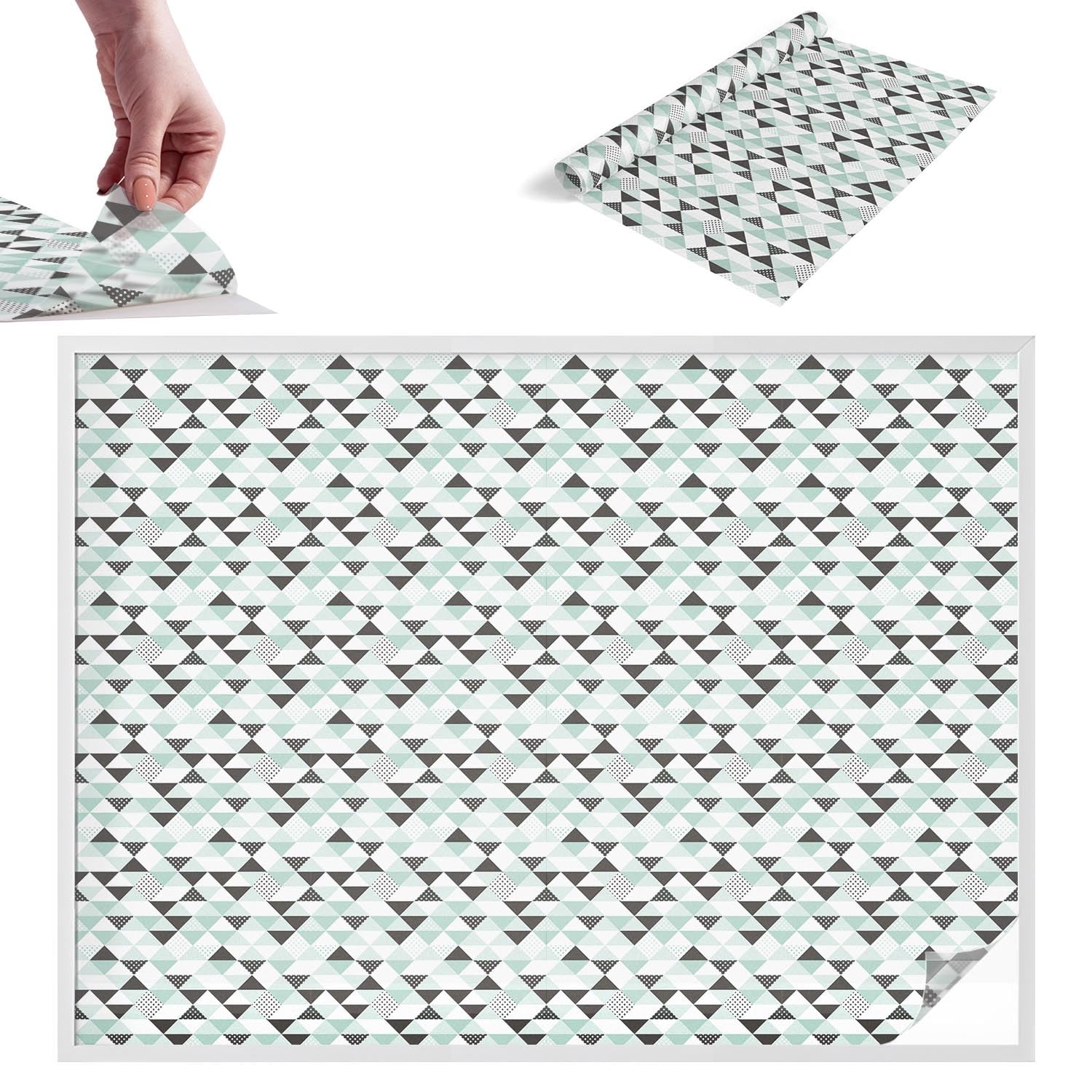 Protection adhésif pour cuisine et bureau en rouleau décoratif