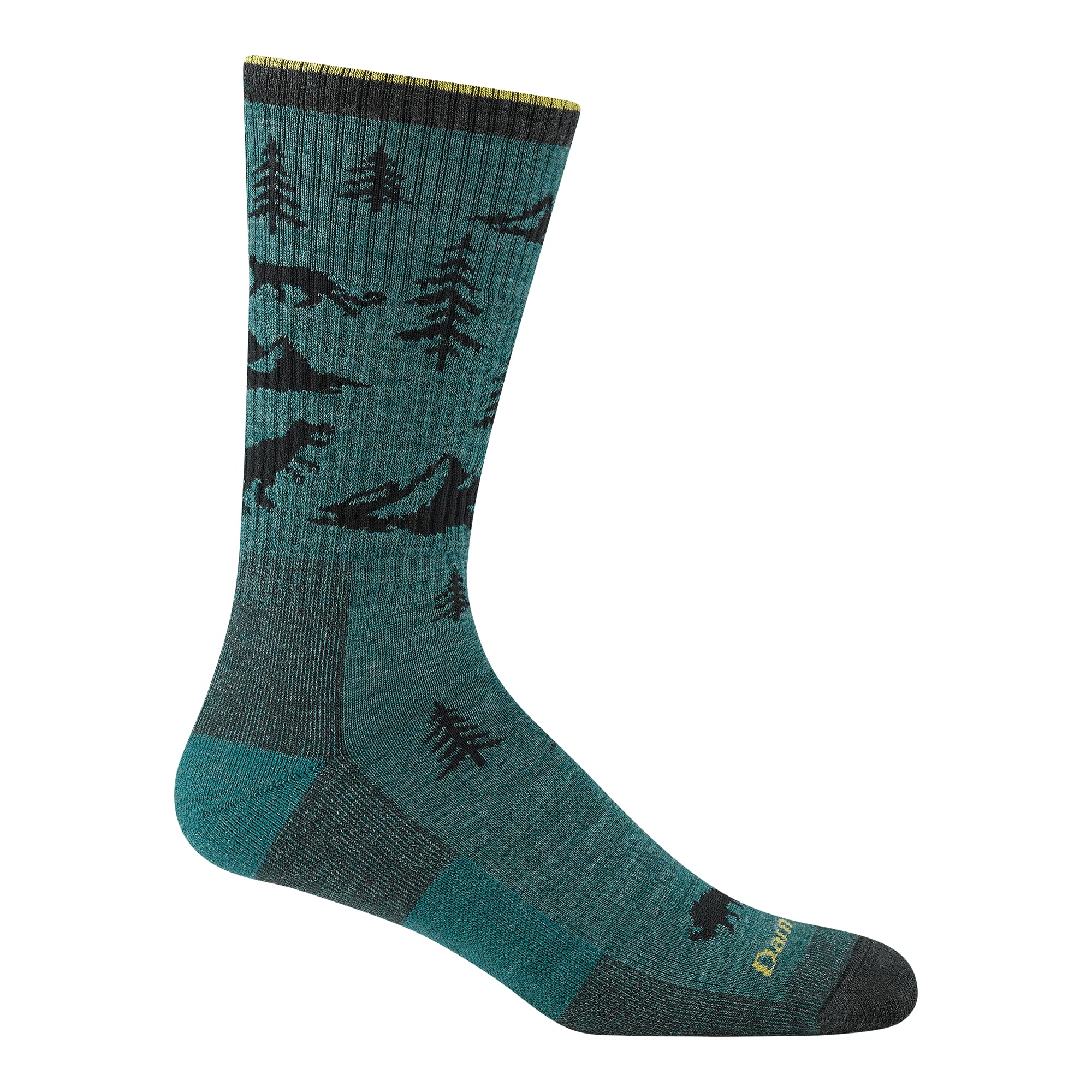 Darn Tough Vermont Unisex Teal Men's Abc Boot Hike/Trek Sock (Style 1964) - Large