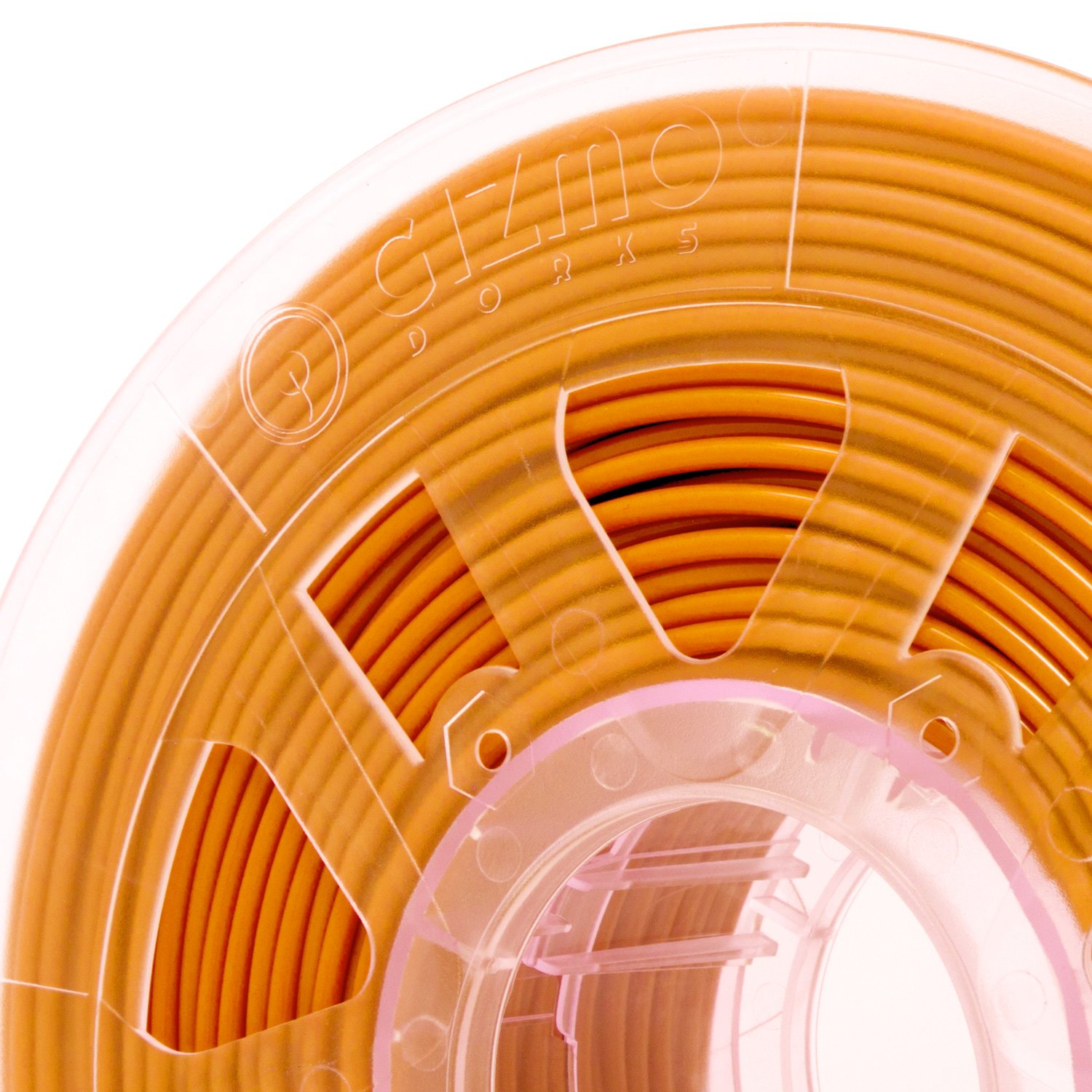 Gizmo Dorks 3mm (2.85mm) ABS Filament 1kg / 2.2lb for 3D Printers, Orange