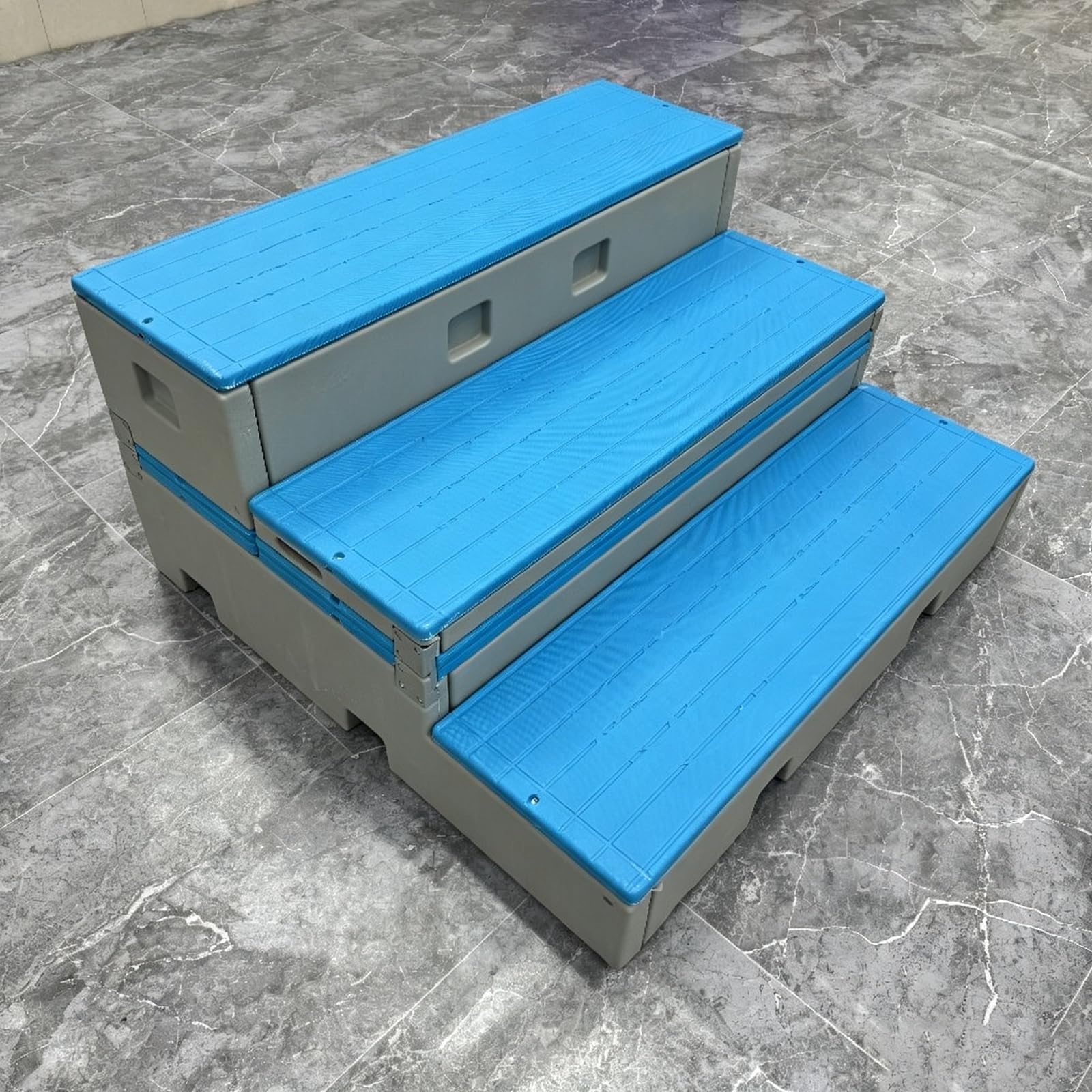 3-Tier Interlocking Choral Riser System Modular Stackable Performance