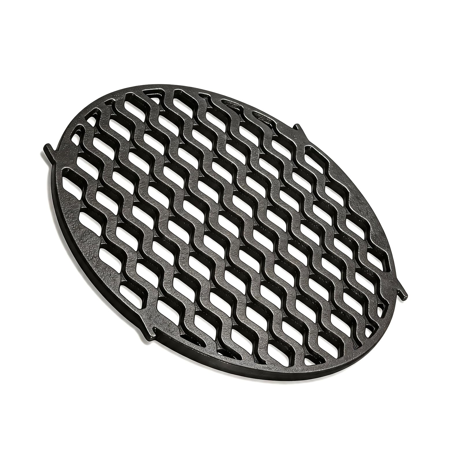 Grillrost Gusseisen Ø 30 cm Sear Grate für Enders Switch Grid, Monroe Pro,Boston,Chicago Gussroste Rost-in-Rost System Grillrost für Weber kugelgrill 57 cm holzkohlegrill Zubehör