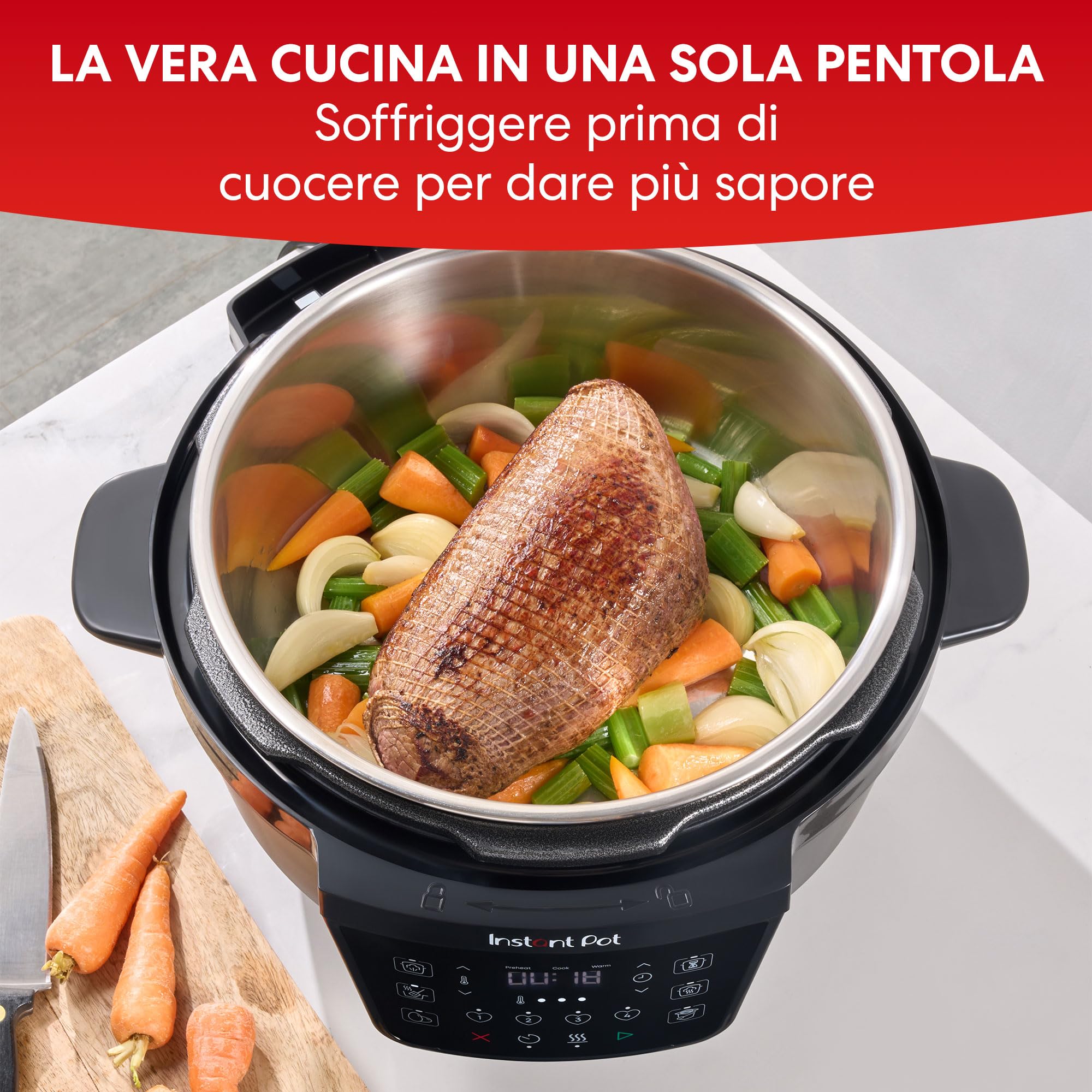 Instant Pot Multicooker XL 7.1L 7-in-1 Smart Cooker – pentola a pressione — immagine 7 di 16