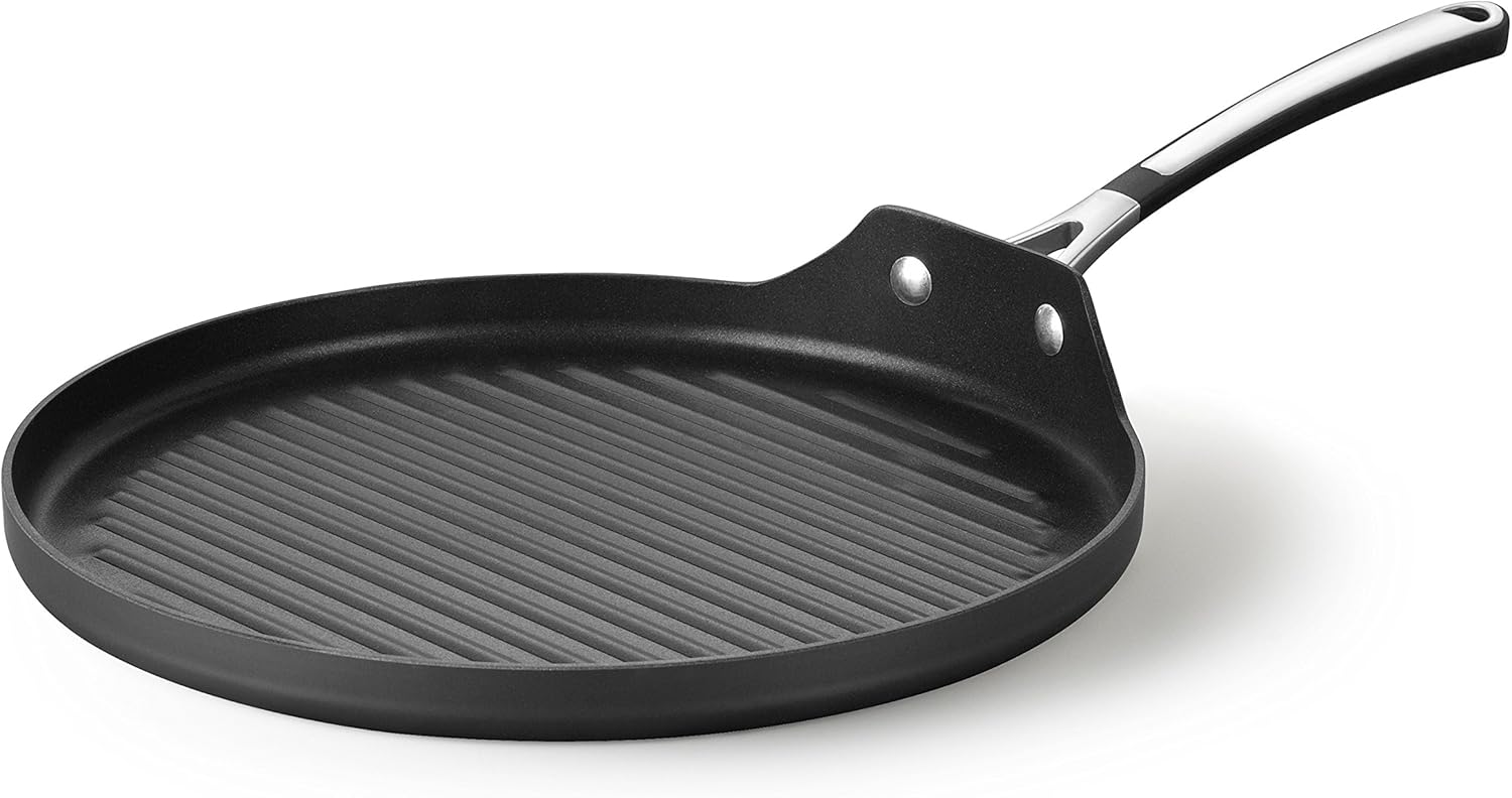 Simply Calphalon Nonstick 13" Round Grill Pan Home & Kitchen