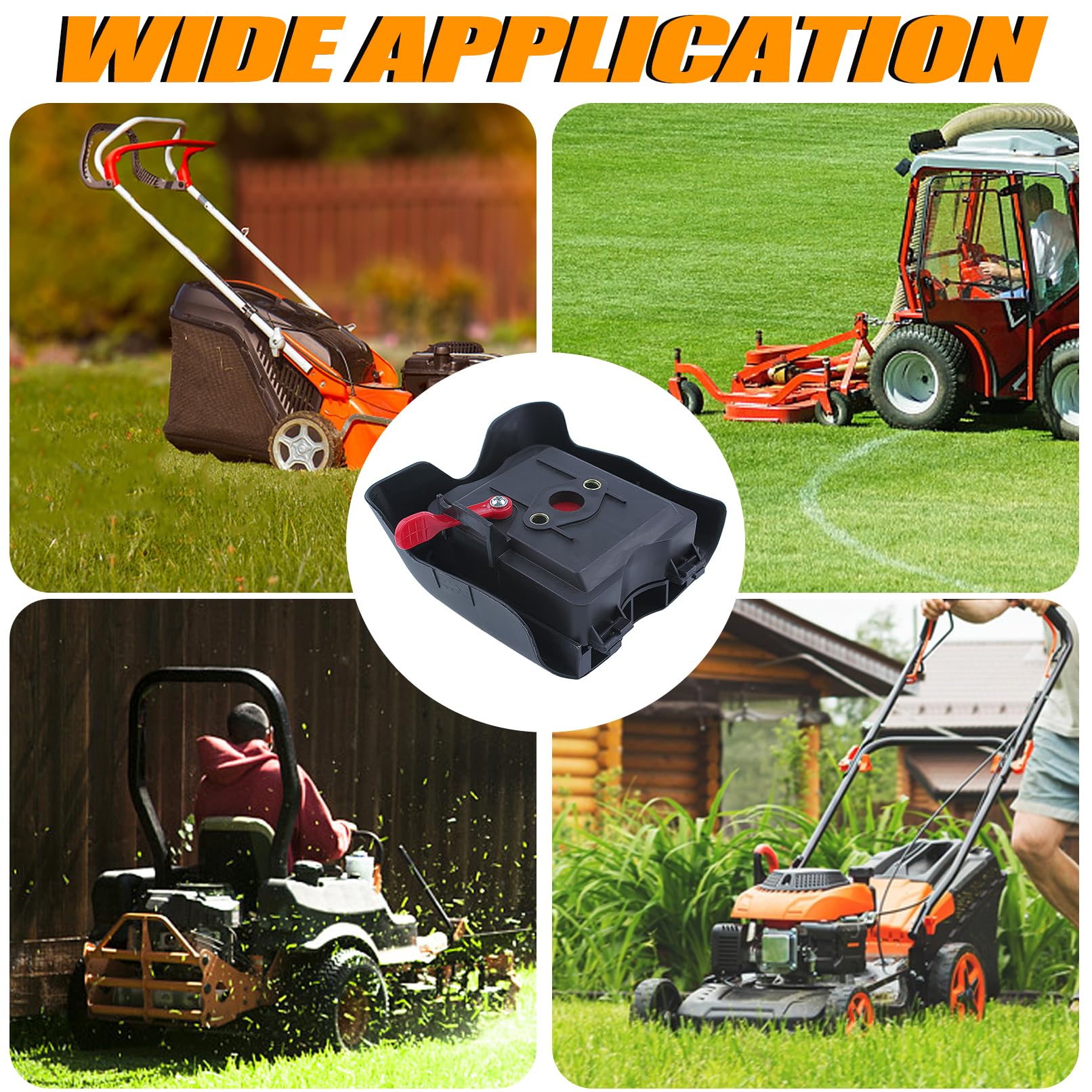 Kit Filtro Aria Tosaerba BC430 - Per Motori 43CC 49CC 52CC 40F-5 44F-5, In Plastica - Foto 8