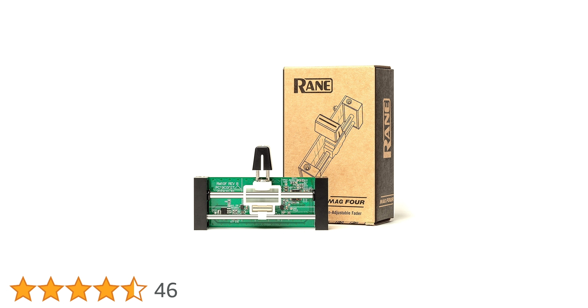 Amazon | Rane MAG Four Fader | 超軽量非接触型DJミキサー クロス