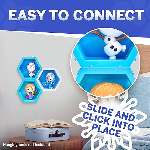 Miniatura 6 de WOW! PODS 4D Disney Frozen Elsa - Figura de acción de juguete única conectable y coleccionable, exhibición de paredestante, regalo de juguete Elsa,