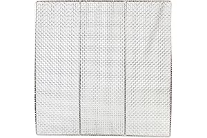 Excellante 23-Inch Premium Splatter Screen Square Protector Lid Against Oil Splatter While Cooking