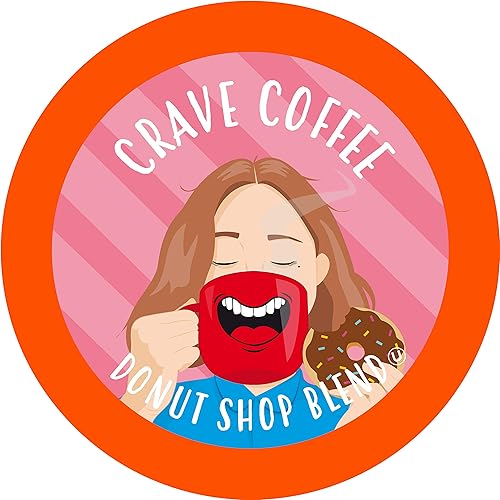 Miniatura 9 de Crave Beverages - Cápsulas de café saborizadas, compatibles con cafeteras Keurig K-Cup, caramelo, 100 unidades