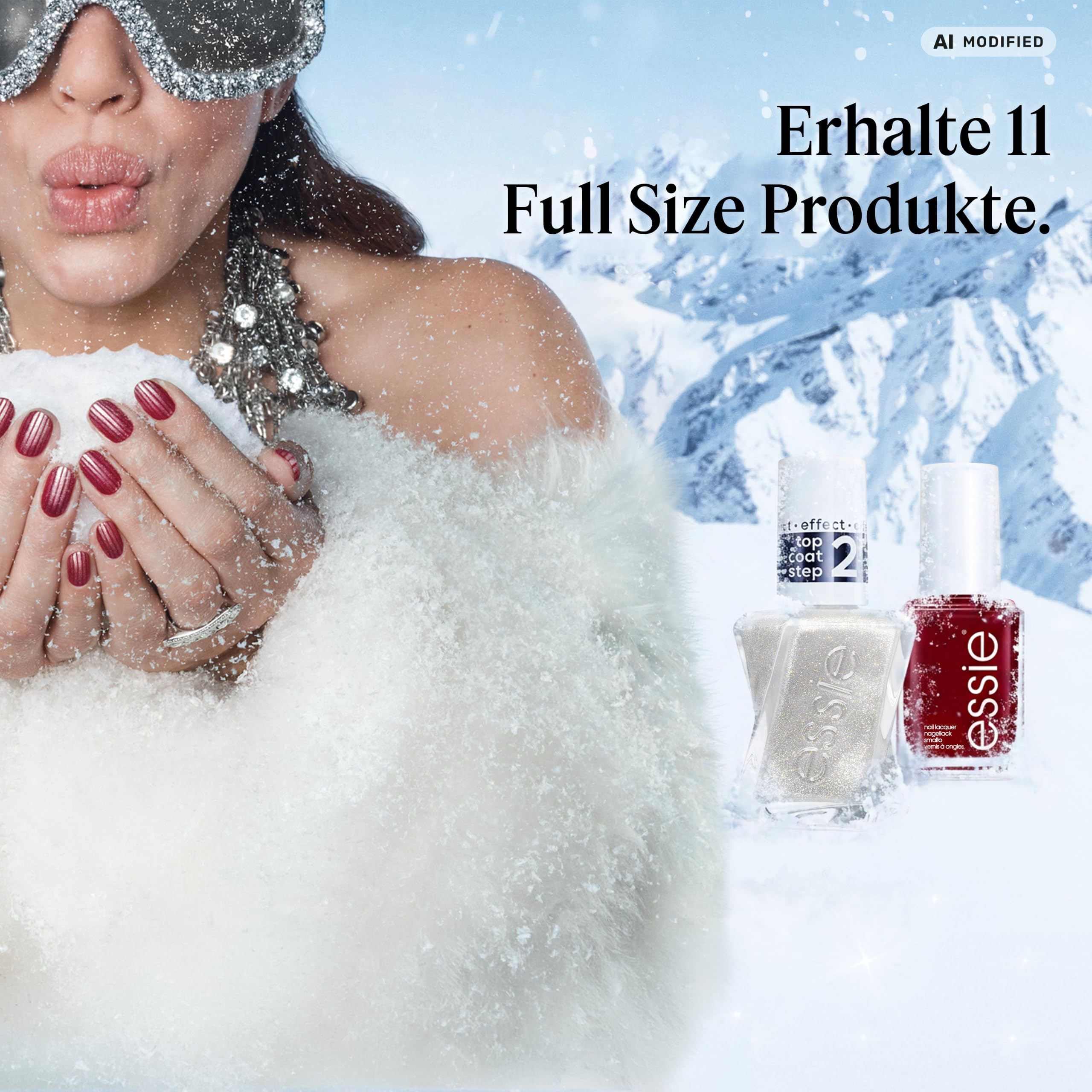 essie Adventskalender 2026 mit 24 Türchen und 5 exklusiven Farben