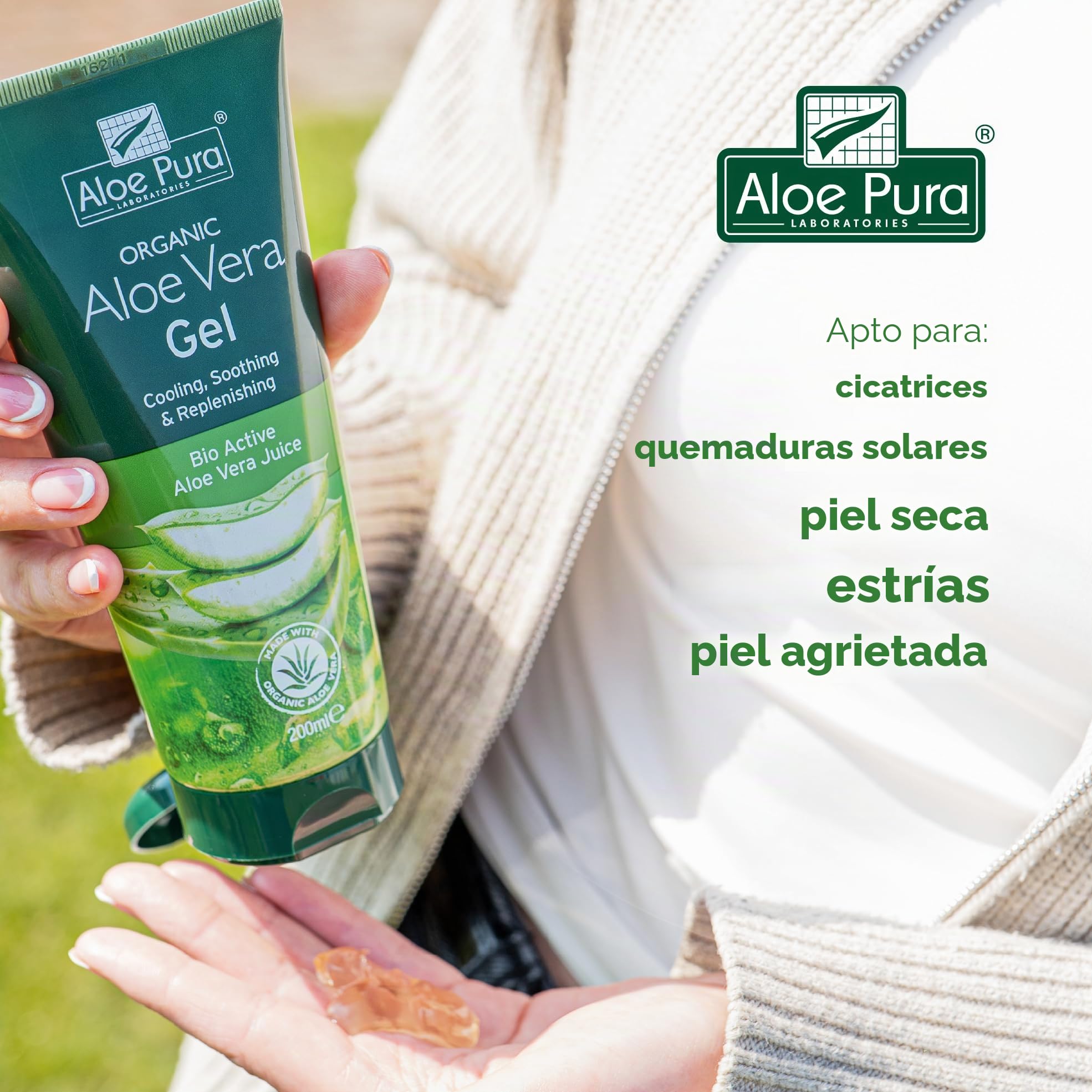 Aloe Pura Gel de Aloe Vera Orgánico