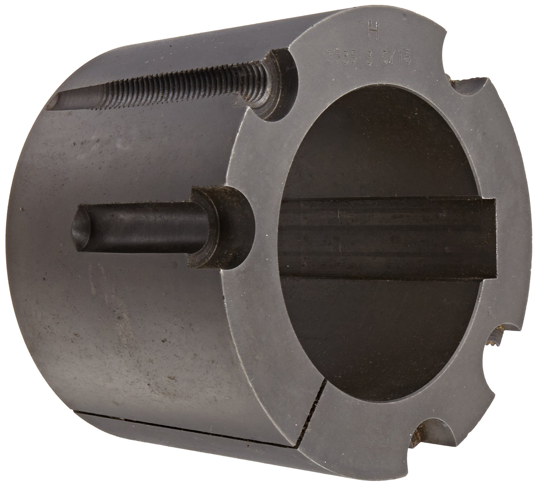 Martin 3535 3 5/16 Taper Bushing, Class 30 Gray Cast Iron, Inch, 3.31