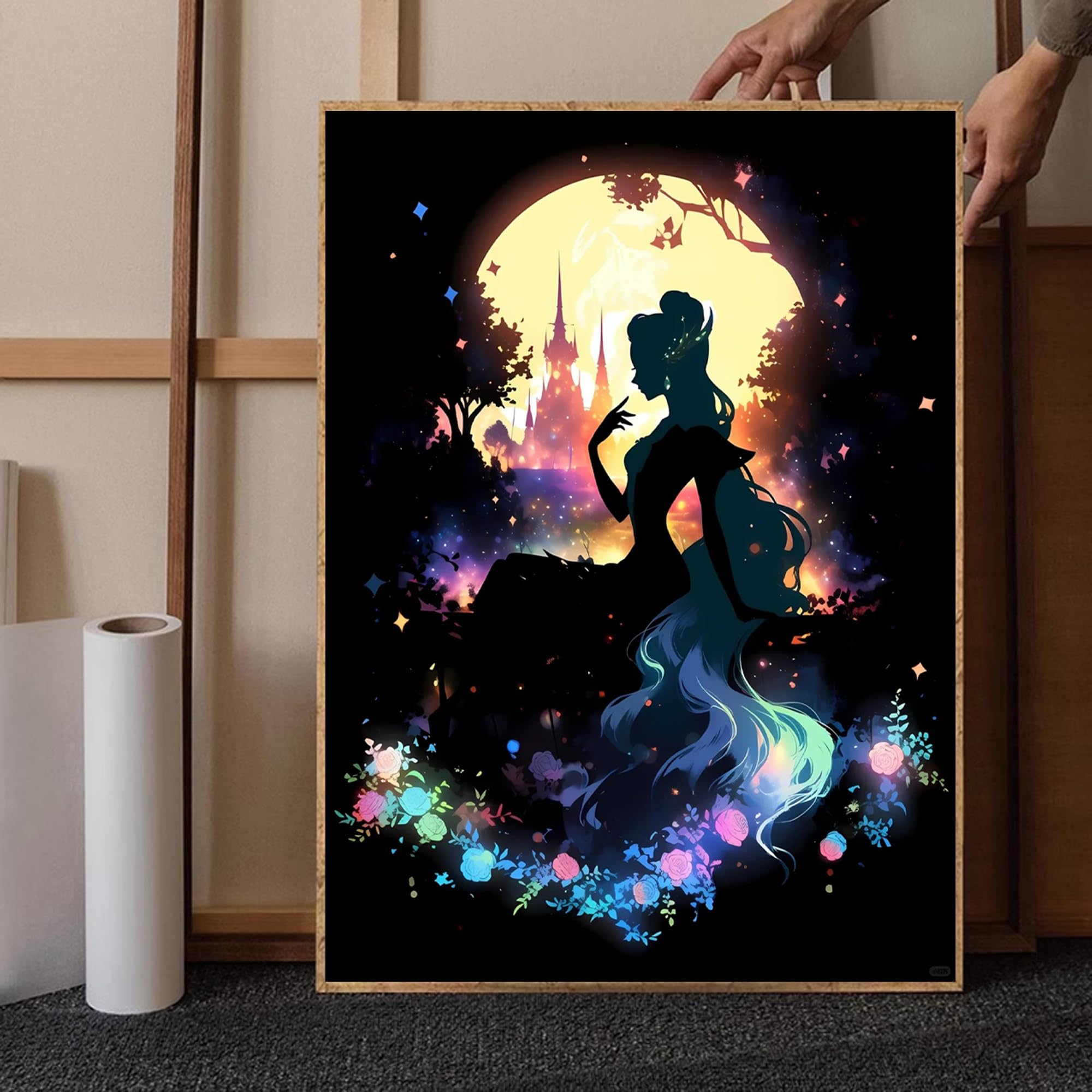 Amazon.co.jp: AAGWW 50×40cm ダイヤモンドアート ダイヤモンドアート