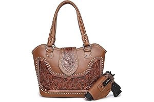 Conceal Carry Bags for Women: Western-style Tote with Detachable Holster