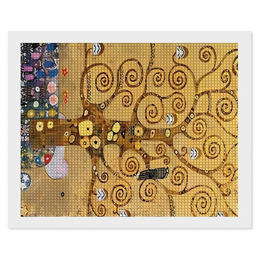 グスタフ・クリムト　モザイクアート グスタフ・クリムト モザイクアート