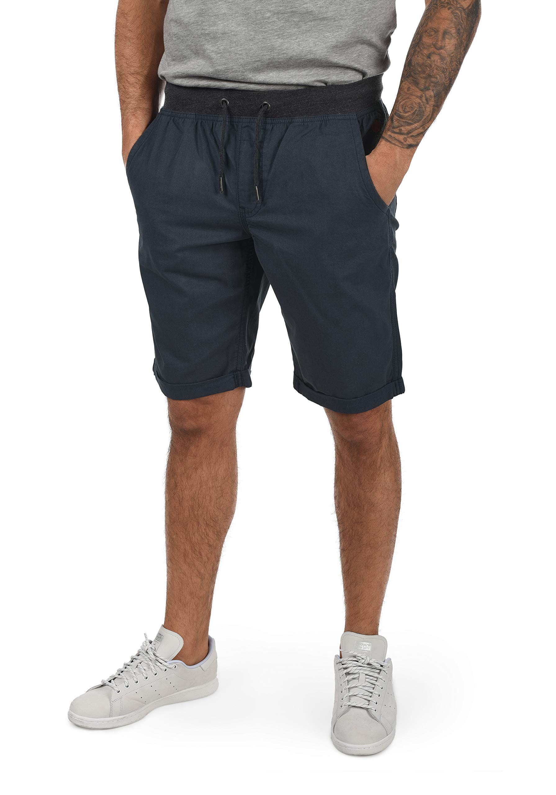 Blend BHClaude Herren Herren Chino Shorts Bermuda Kurze Hose mit Kordel Regular Fit