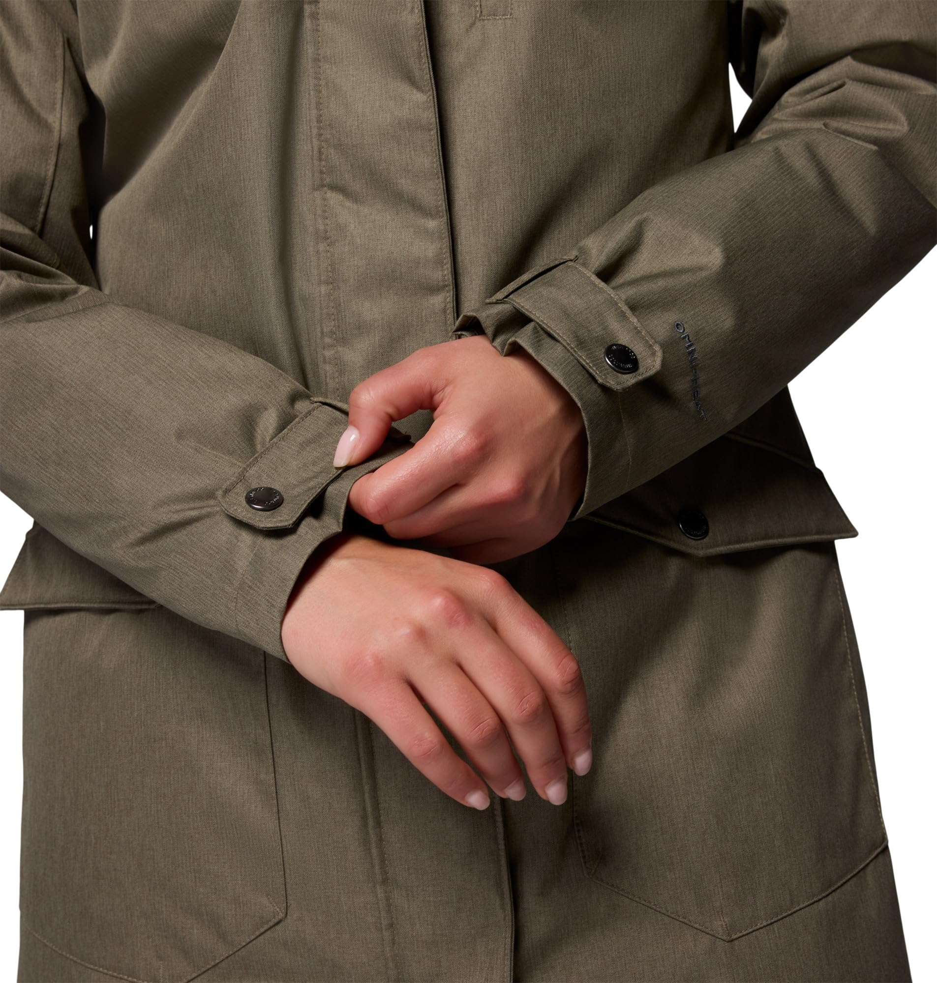 Columbia Chaqueta larga aislante Suttle Mountain de primera generación para mujer