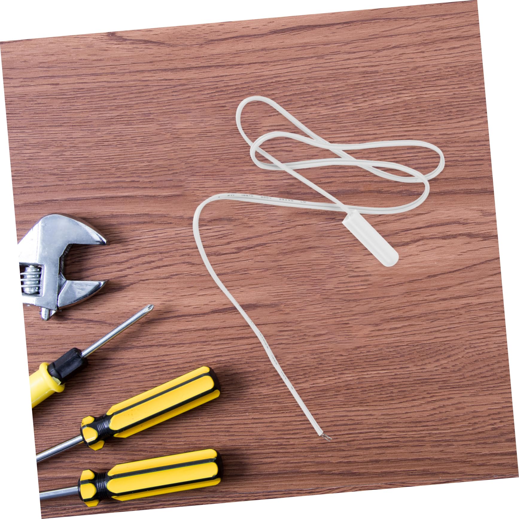 Unomor Refrigerator Defrost Thermostat Sensor Replacement Fridge Temperature Probe Round Tip