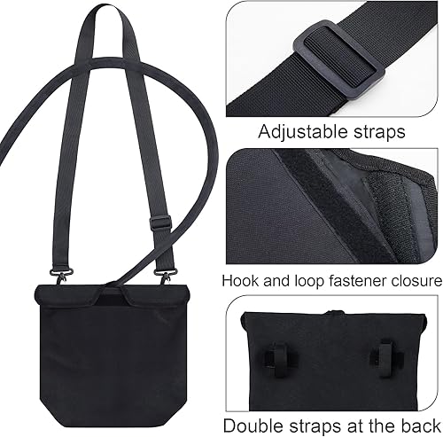 Miniatura 3 de Soporte para bolsa de catéter, soporte para bolsa de drenaje de orina de 67.6 fl oz con cubierta de tubo de catéter, correa ajustable, tela de buceo