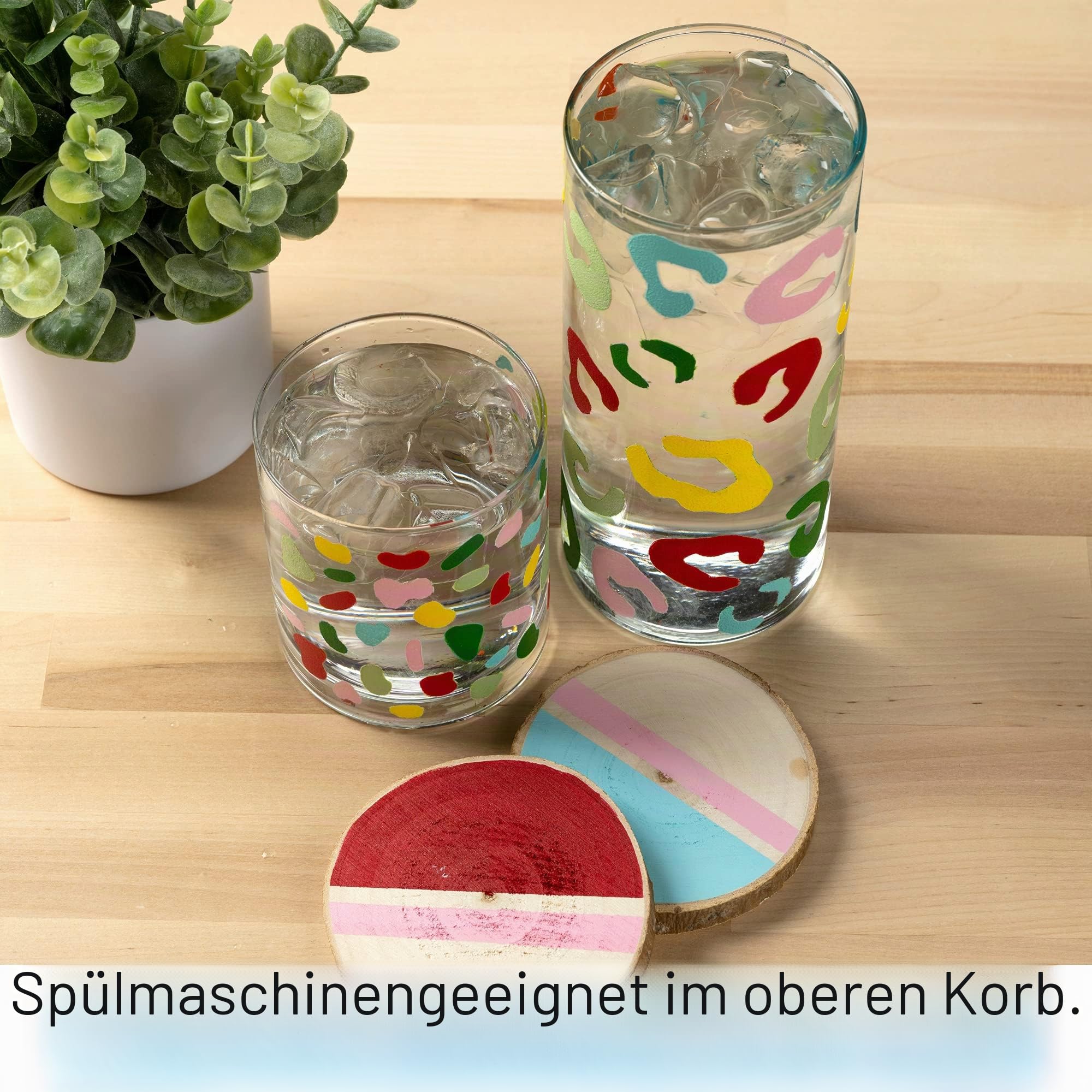FolkArt 7510 Color, Multi-Surface Paint, 2oz Acrylfarben-Set für Verschiedene Oberflächen, 10 Flaschen, acryl, Feierlichkeiten, 57 ml (10er Pack), 591 Milliliter