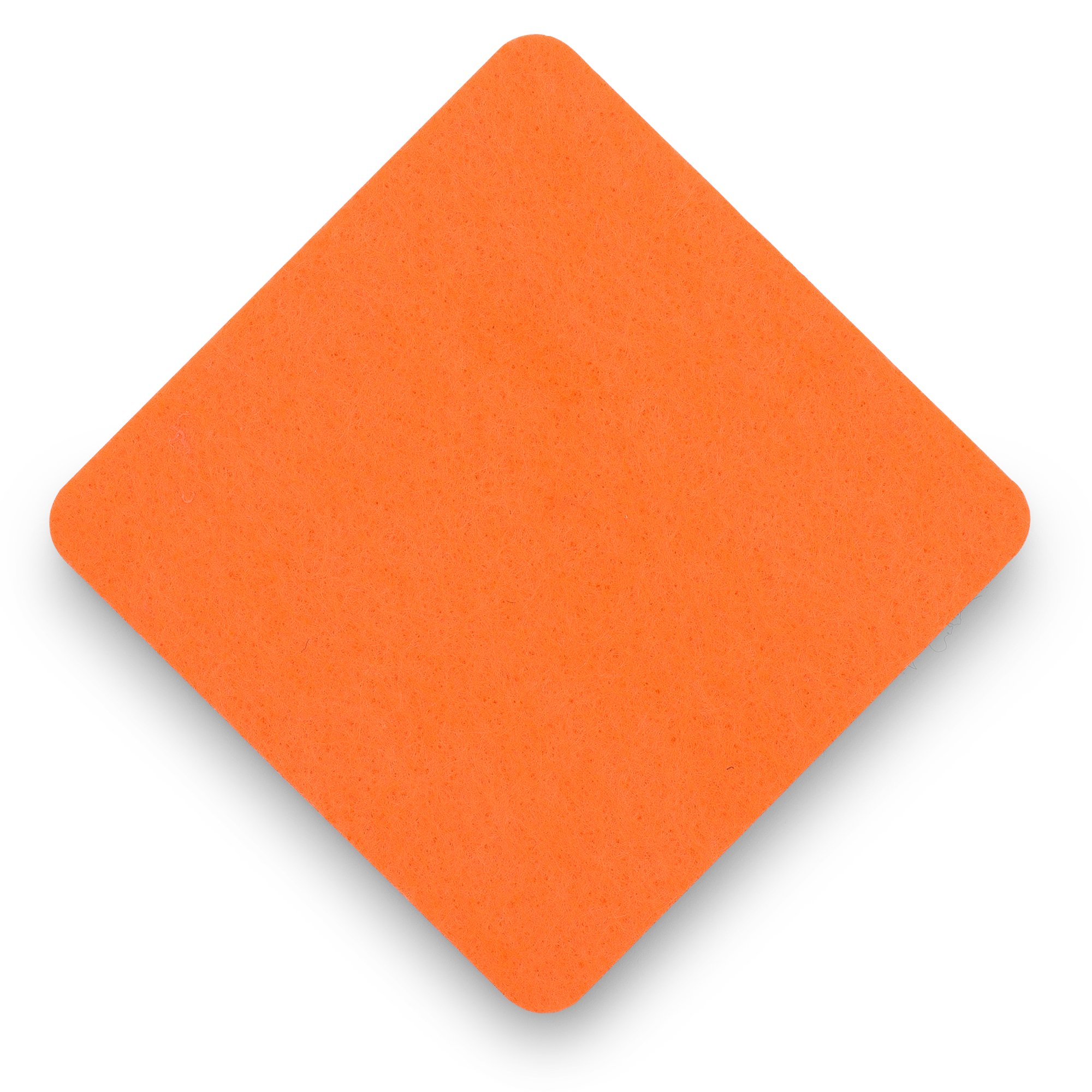 Filu Filzdesign - Set di 8 sottobicchieri quadrati in feltro, ideali