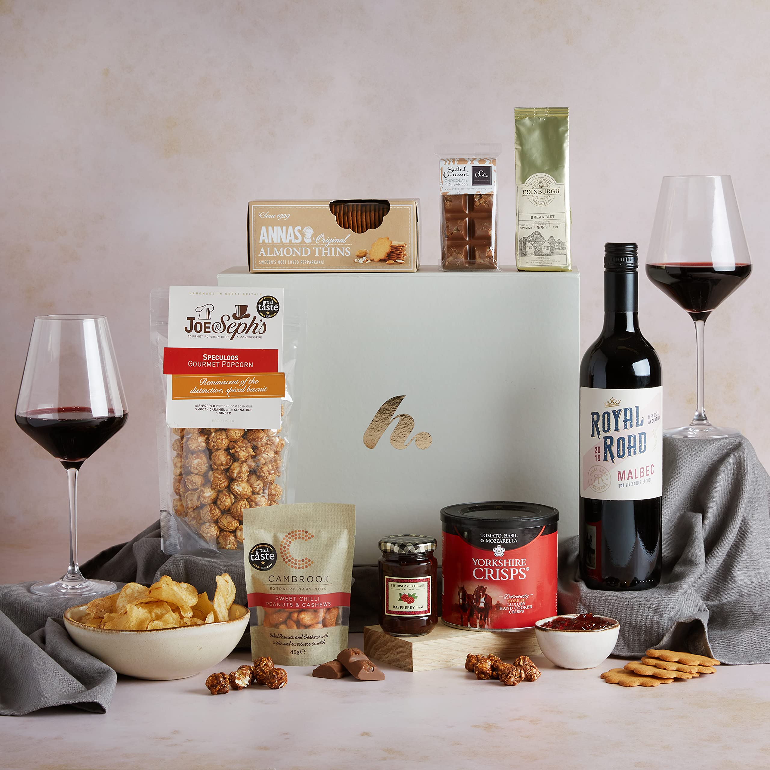The Classic Food and Wine Hamper Wine & Food Gift Hampers Gift