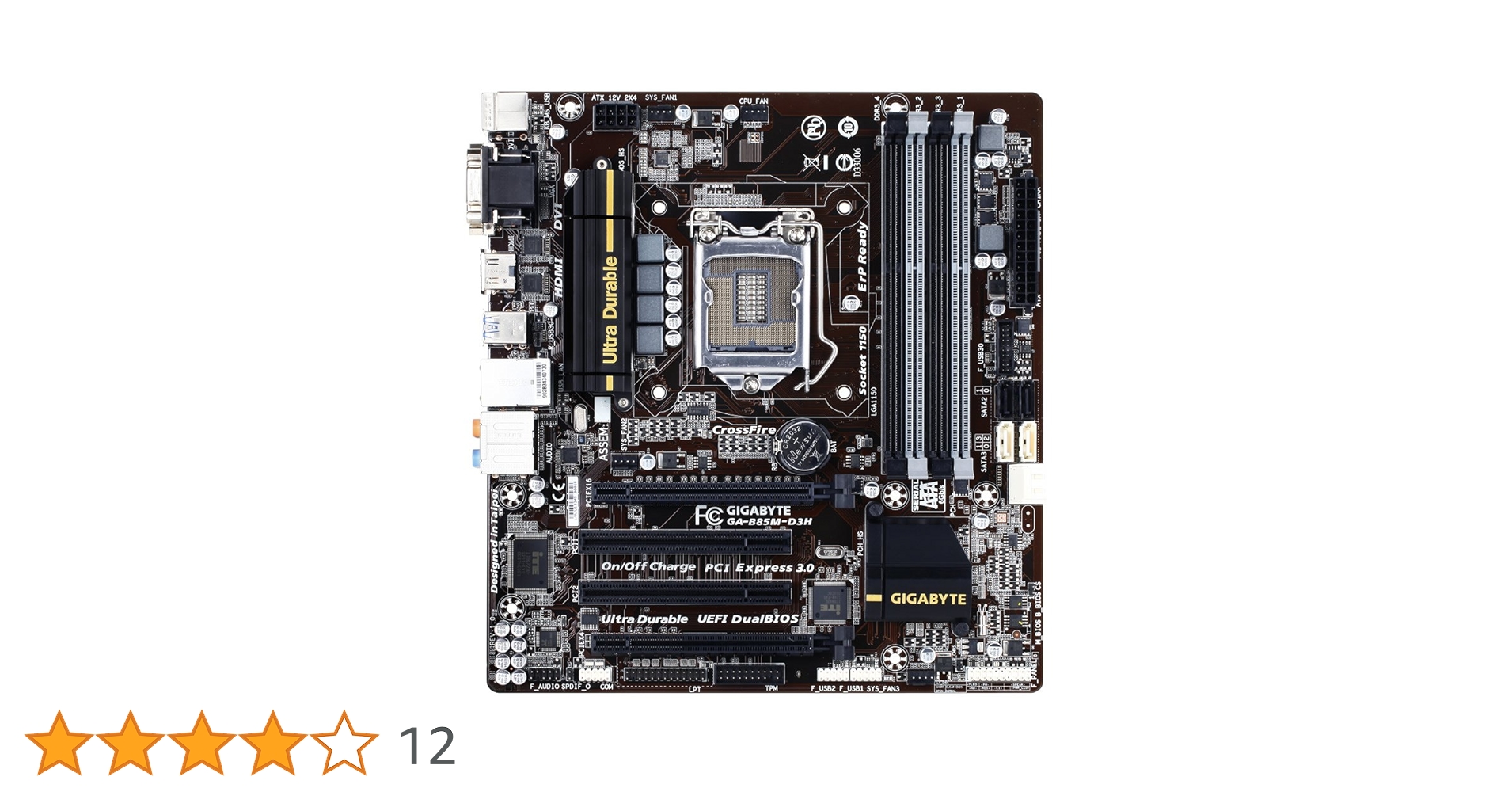 Amazon | GIGABYTE マザーボード intel B85 LGA1150 microATX GA