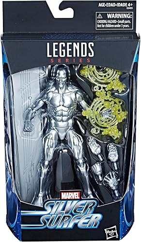 Miniatura 2 de Marvel Legends Series Silver Surfer, Figura de Acción Coleccionable de Cómics de 6 Pulgadas con Accesorio de Tabla