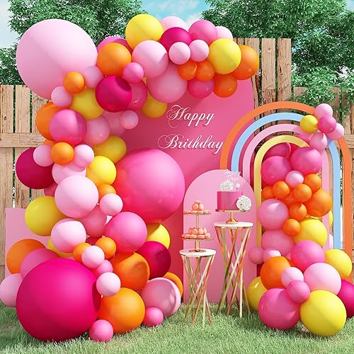 Miniatura 10 de Kit de arco de globos azules y naranjas, kit de guirnalda de arco de globos espaciales con globos plateados metálicos, globos de látex azul marino