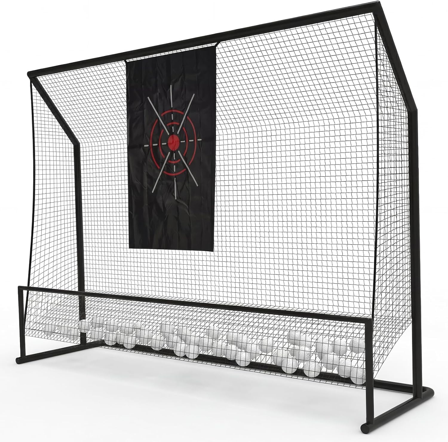 GarveeHome Golfnetz 304 x 228Cm Golfschlägernetz Mit Mehreren Zielen Golf Übungsnetz Für Abschläge Und Chippen Im Garten, Indoor- Und Outdoor-Golf-Schlagnetz Mit Tagbares Schwungtrainingsgerät