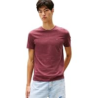 Tommy Jeans Tjm Xslim Jaspe Htr Tee Ext Dm0Dm20363, Maglietta a Maniche Corte