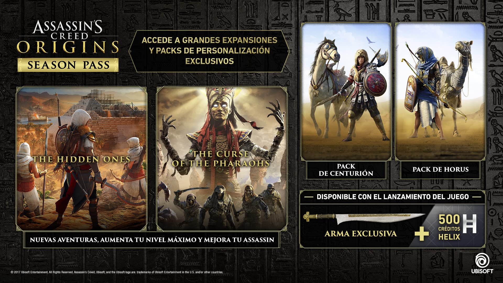 Assassin's Creed Origins | Season Pass | Código Ubisoft Connect para PC