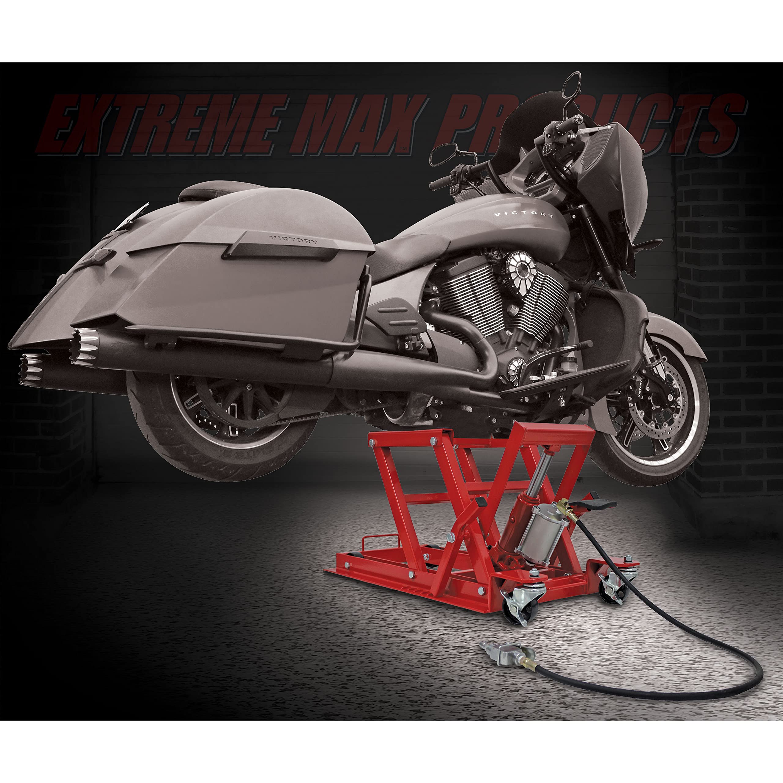 Amazon.com: Extreme Max 5001.5041 Pneumatic/Hydraulic Motorcycle