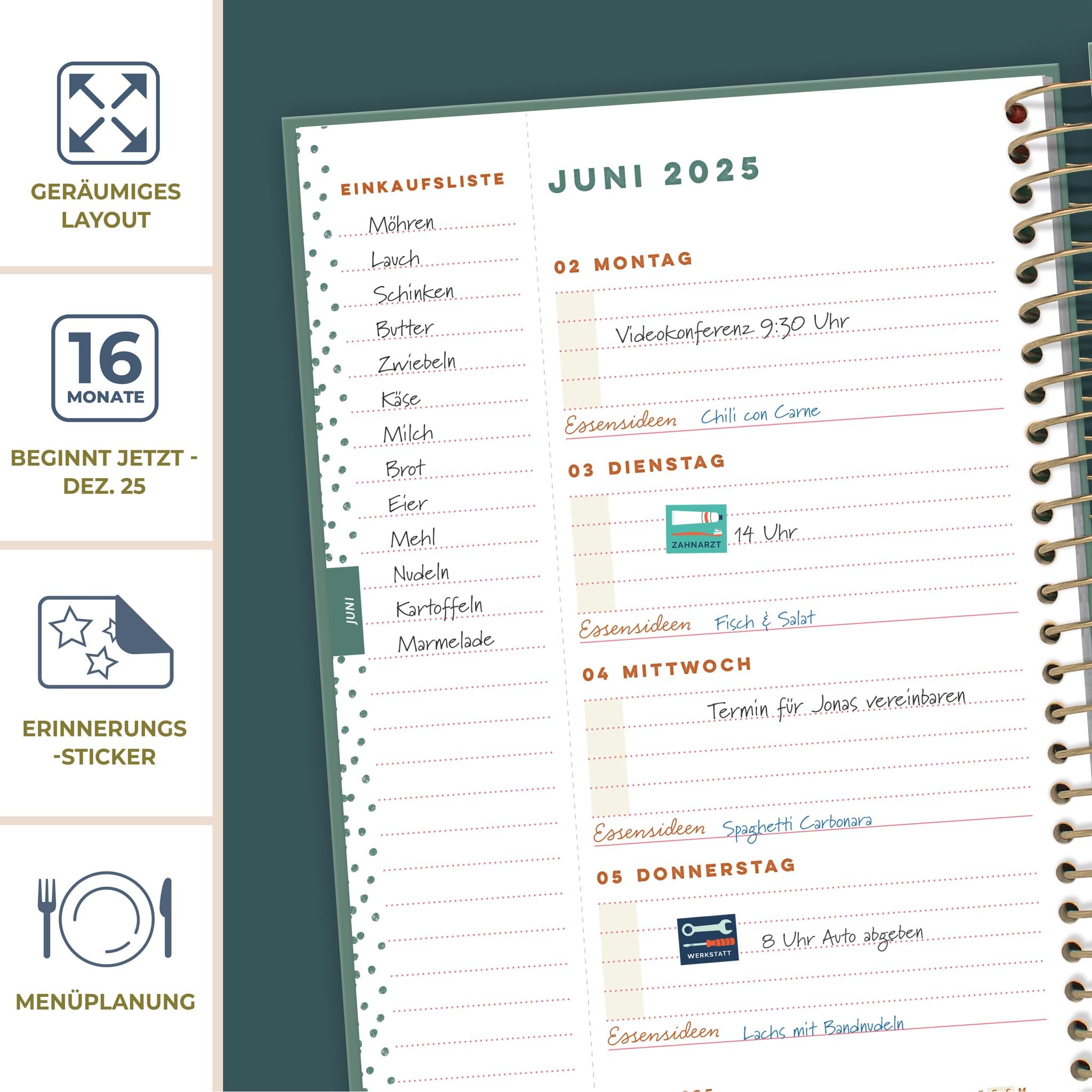 Lebenskompass Kalender - Boxclever Press | Terminplaner