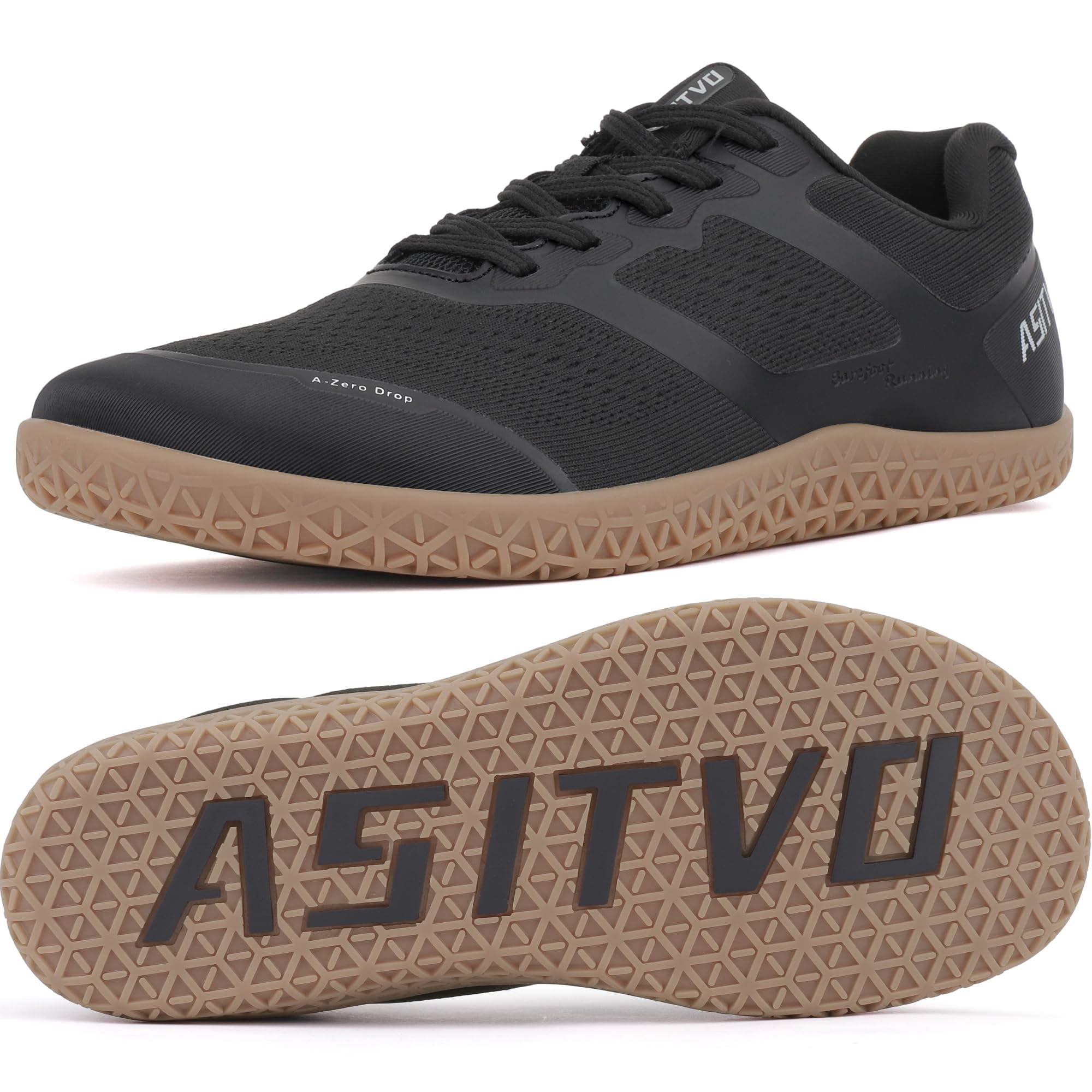 Barefoot Shoes Men Wide Walking Zero Drop Cross Trainer Gym Sneakers