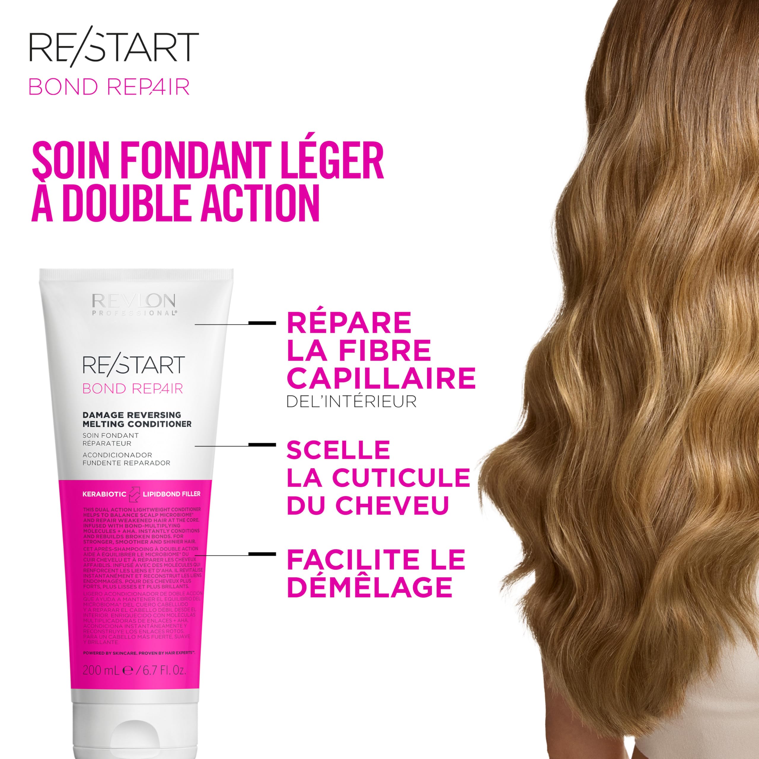 Revlon Professional Re/start Bond Repair Après-shampoing réparateur fondant 750ml