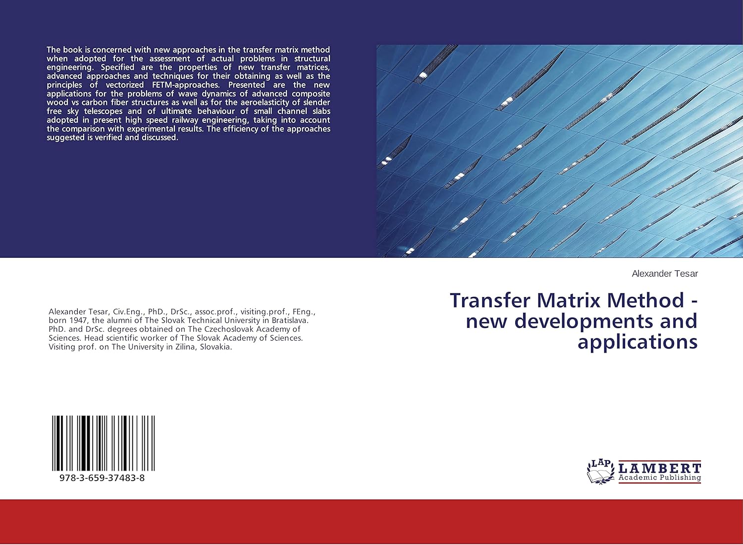Transfer Matrix Method - new developments and applications: Tesar ...