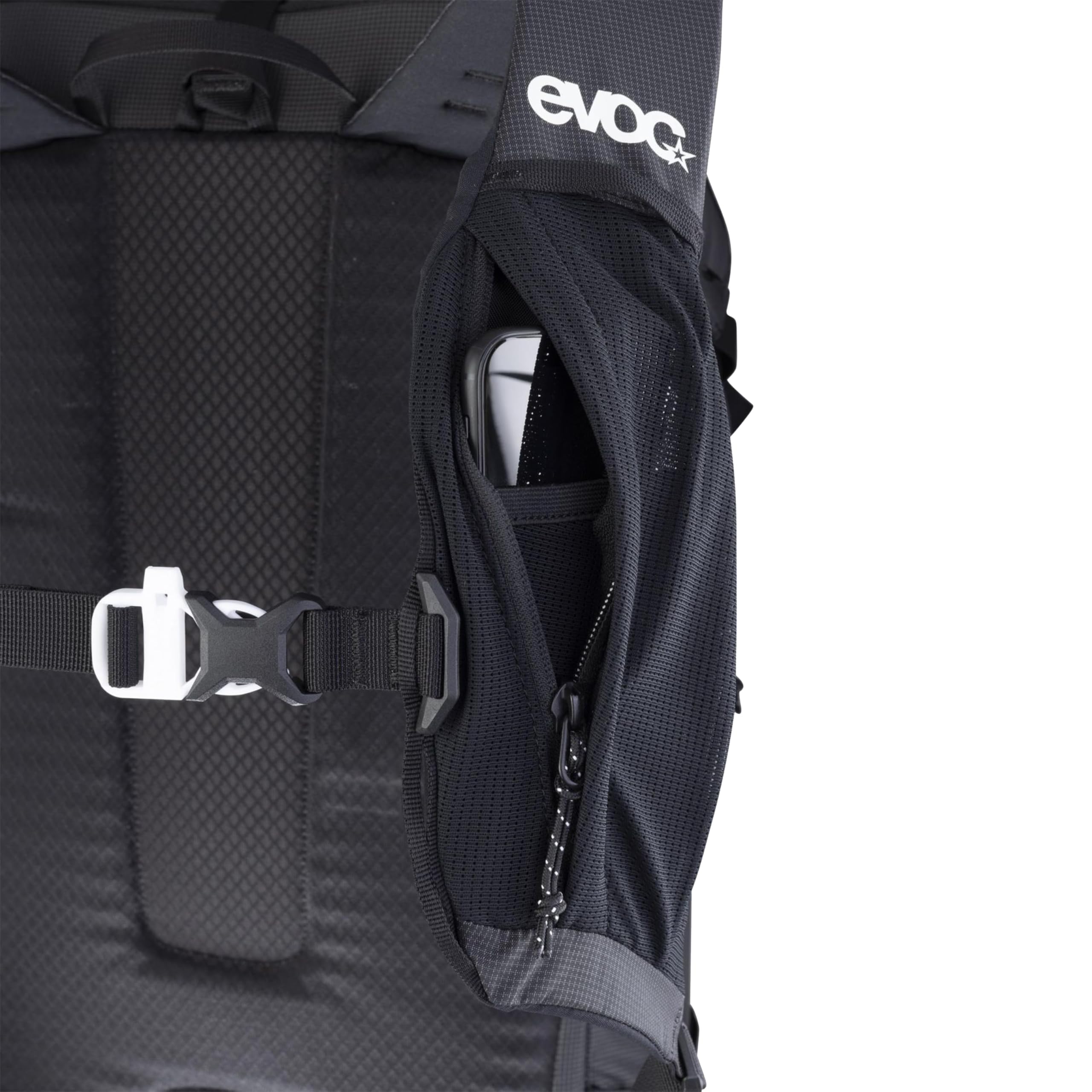 EVOC SUMMIT 30 Wanderrucksack, Rucksack (Sportrucksack mit ergonomischem Tragesystem, hochwertiger Trekkingrucksack mit praktischen Fächern, Wanderrucksack 30 l Volumen)