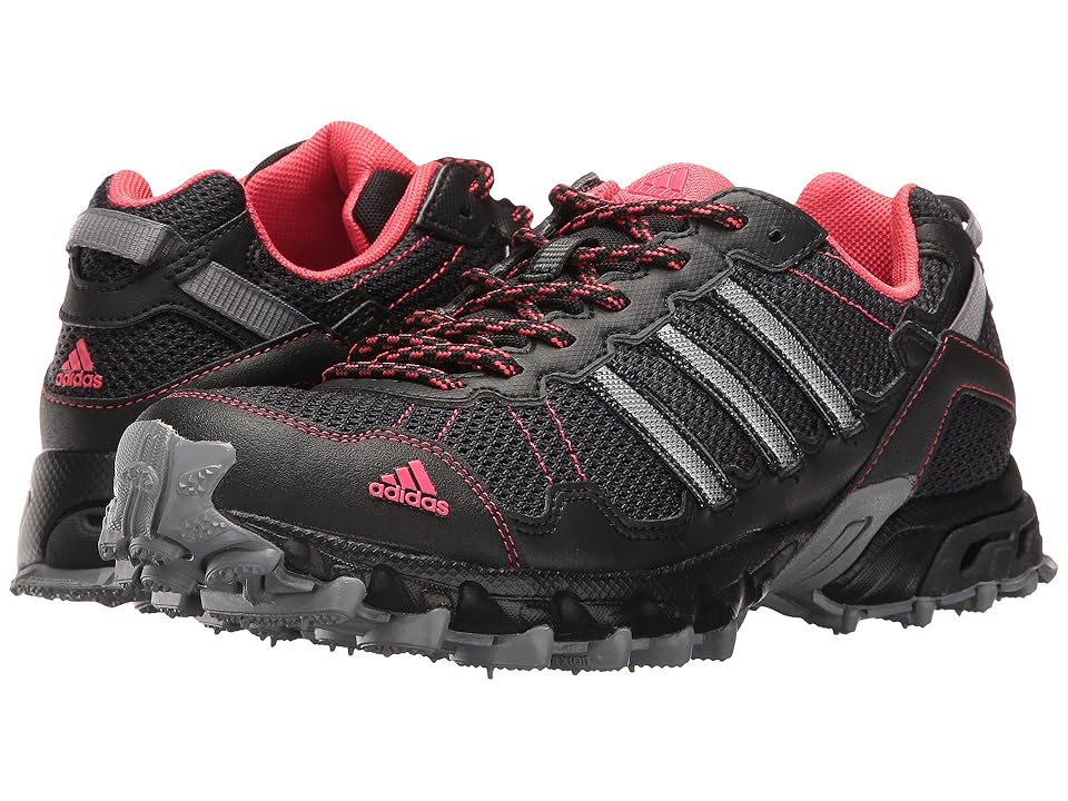 

adidas Running Rockadia Trail (Grey/Core Black/Core Pink) Women's Running Shoes