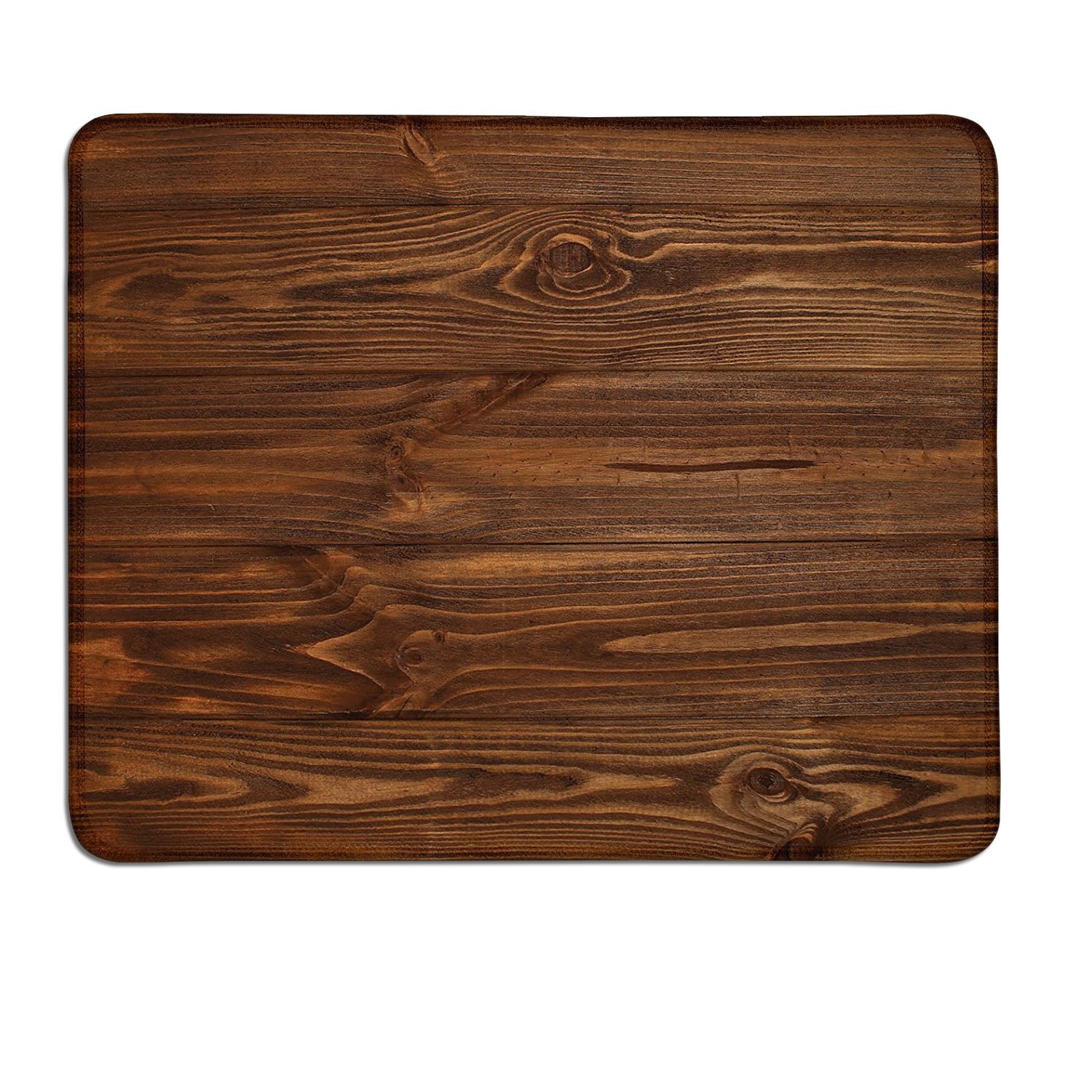 Rustic patterned mouse pad Cottage Cabin Living in the Countryside Theme Freshly Cut Wooden Planks Texture Imagecustomized mouse pad Brown